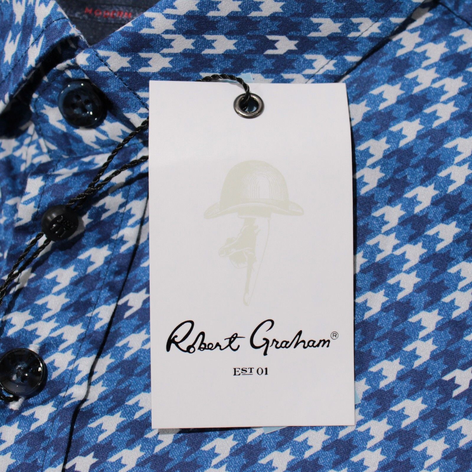 Robert Graham Robert Graham New with tags Shirt Size XL US In Blue Size US XL / EU 56 / 4 - 2 Thumbnail