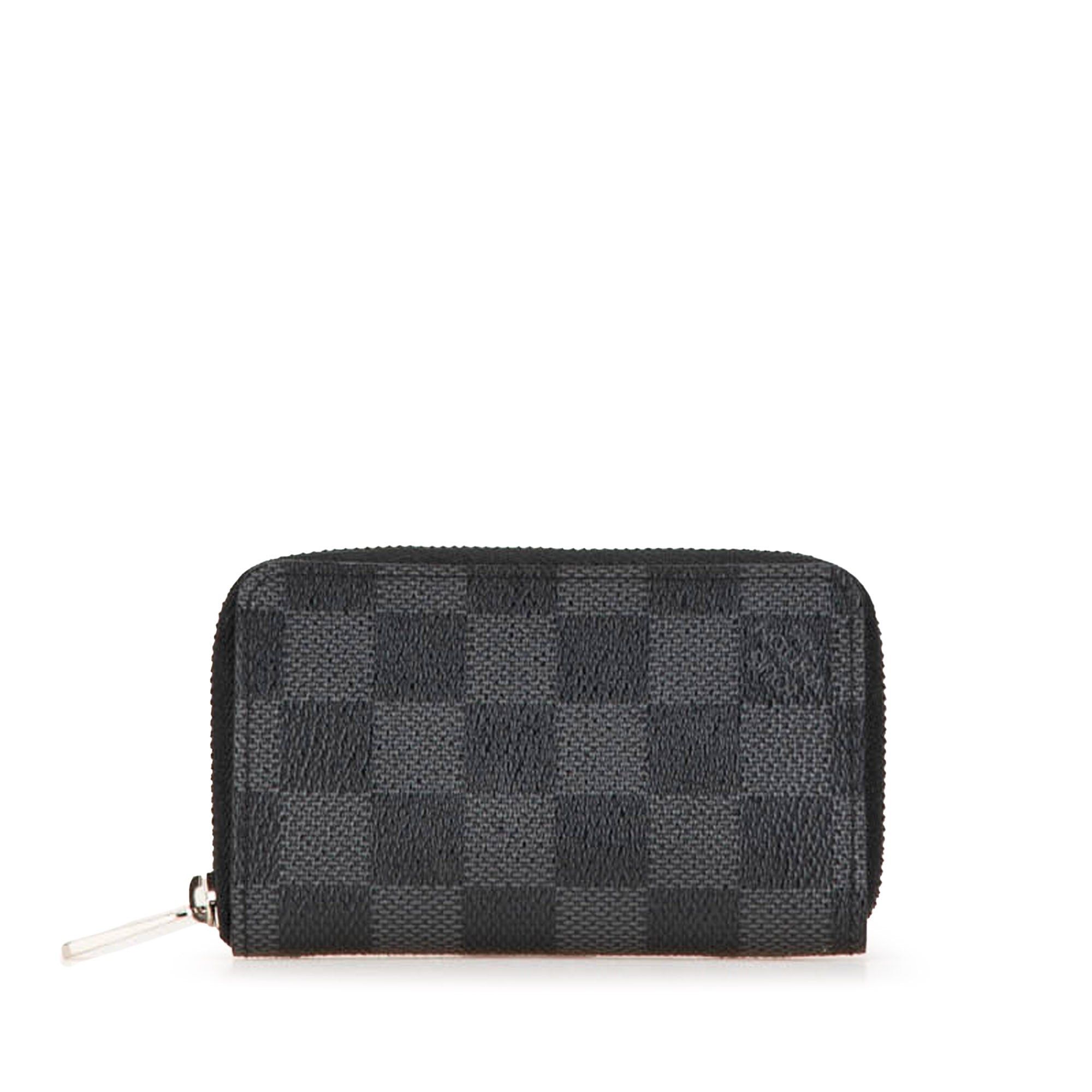Louis Vuitton Louis Vuitton Damier Graphite Zippy Coin Pouch Black Size ONE SIZE - 1 Thumbnail