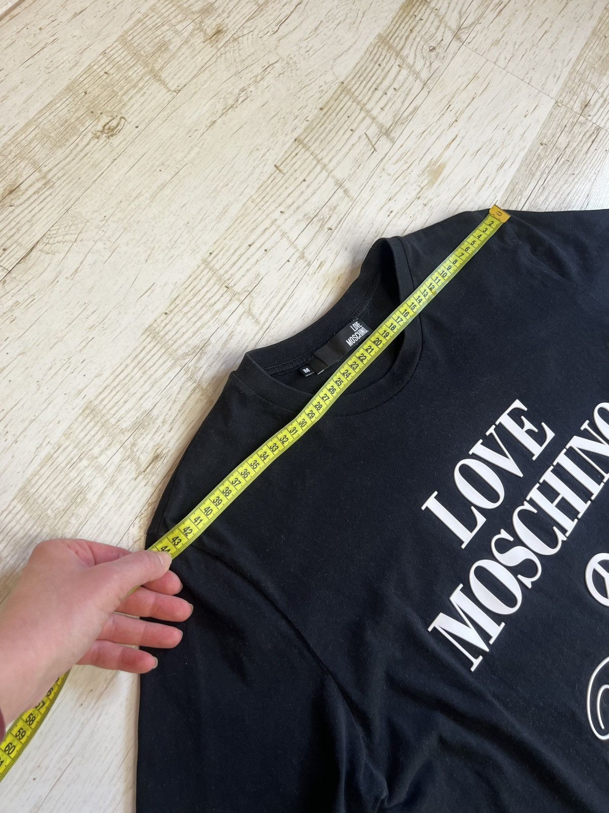 Moschino Love Moschino Logo T-Shirt Black M Size US M / EU 48-50 / 2 - 9 Thumbnail