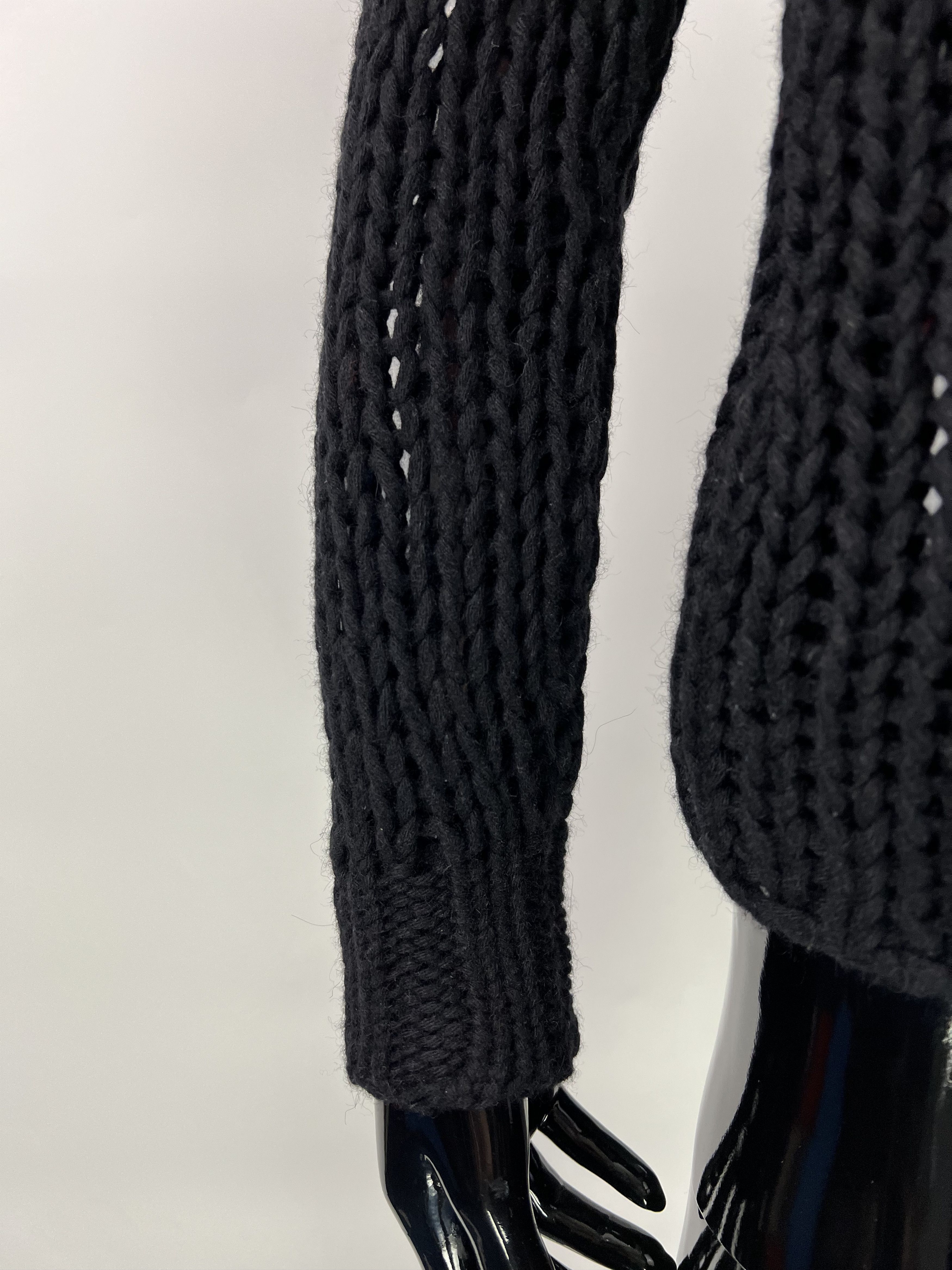 Pierre Balmain Pierre Balmain Mesh Knit Alpaca Wool Sweater Size S 40/26 Size S / US 4 / IT 40 - 10 Thumbnail