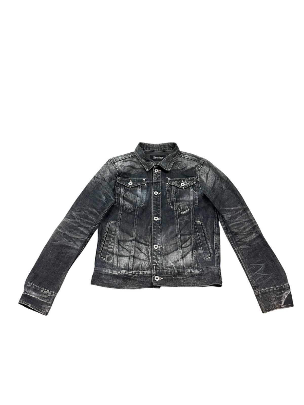 Tornado Mart RARE TORNADO MART DARK SHADOW ZEBRA DENIM JACKET Size US M / EU 48-50 / 2 - 5 Thumbnail