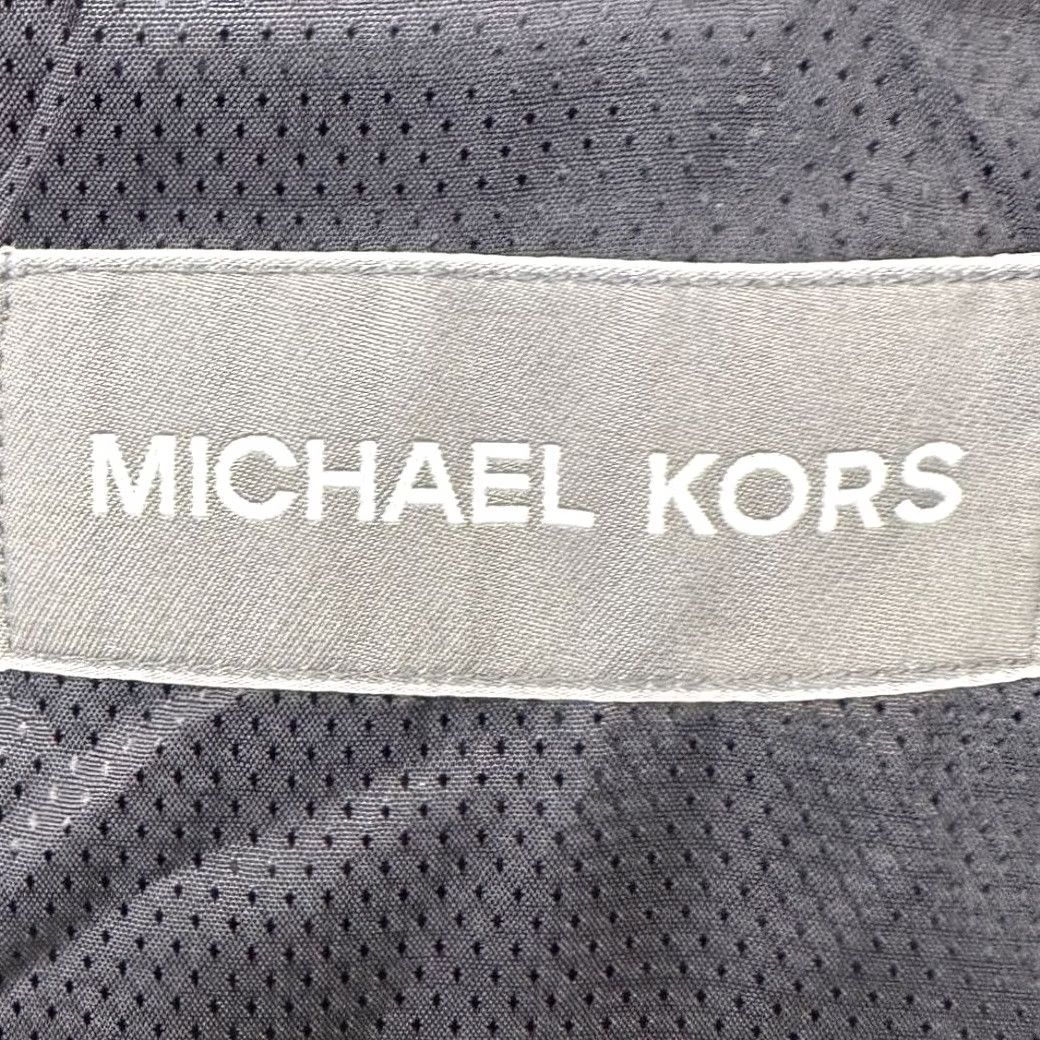 Michael Kors Michael Kors Mens Blazer Sport Coat Grey Textured 2 Button Notch Lapel Flap Pocket EUC Regular 44R Mens Business Casual Jackets Size 44R - 5 Thumbnail