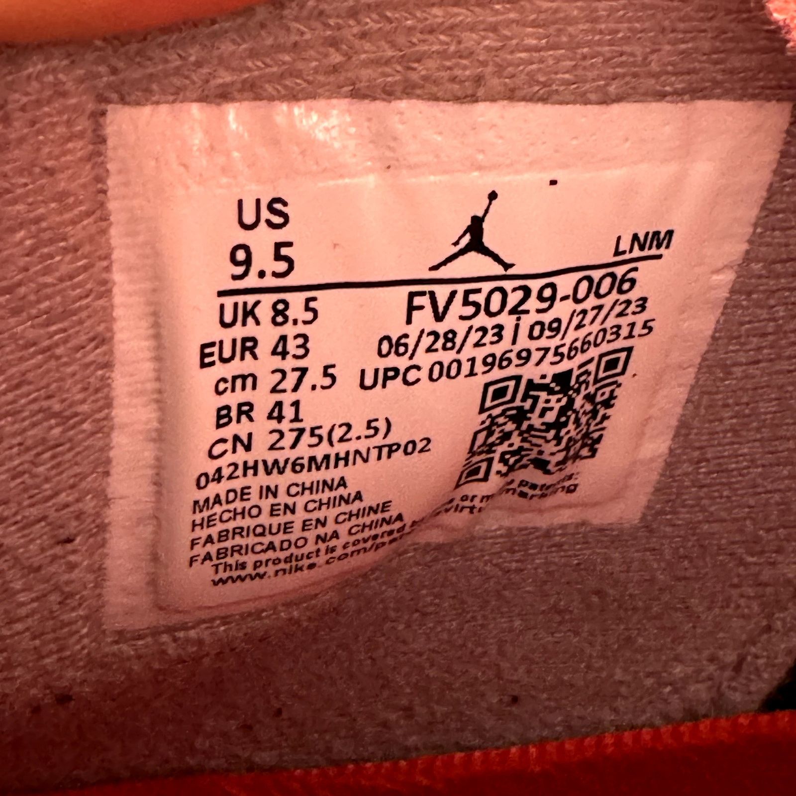 Jordan Brand × Nike Size 9.5 - Air Jordan 4 Retro Bred Reimagined Men's Shoes Size US 9.5 / EU 42-43 - 8 Thumbnail