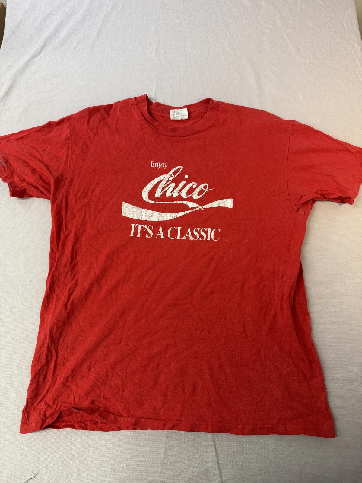Hanes Enjoy Chico T-shirt It's a Classic Coca Cola Logo Tee XL Size US XL / EU 56 / 4 - 1 Thumbnail