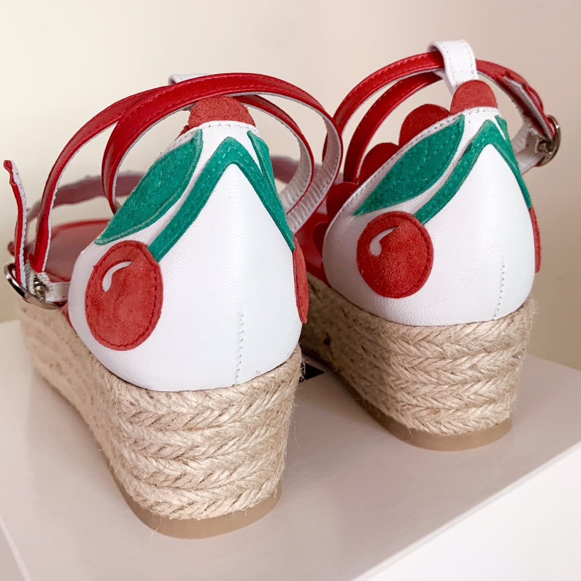 Other Isa tapia cherry leather flat form platforms Size US 6.5 / IT 36.5 - 3 Thumbnail