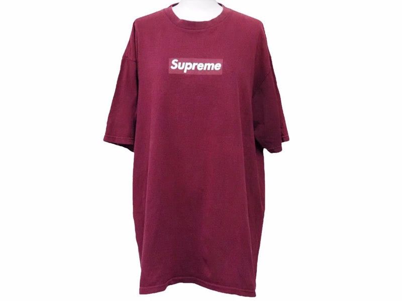 Supreme Dust Tee バーガンディ Supreme（グレー/灰色系）のフリマ