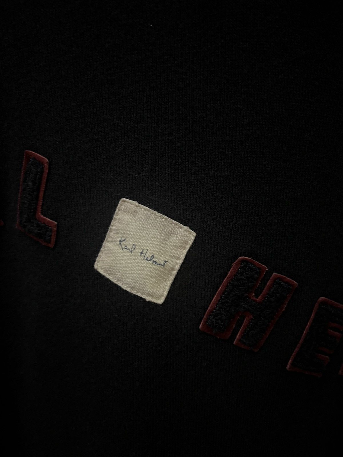 Karl Helmut Vintage 90s Karl Helmut Spellout Henley Size US L / EU 52-54 / 3 - 7 Thumbnail