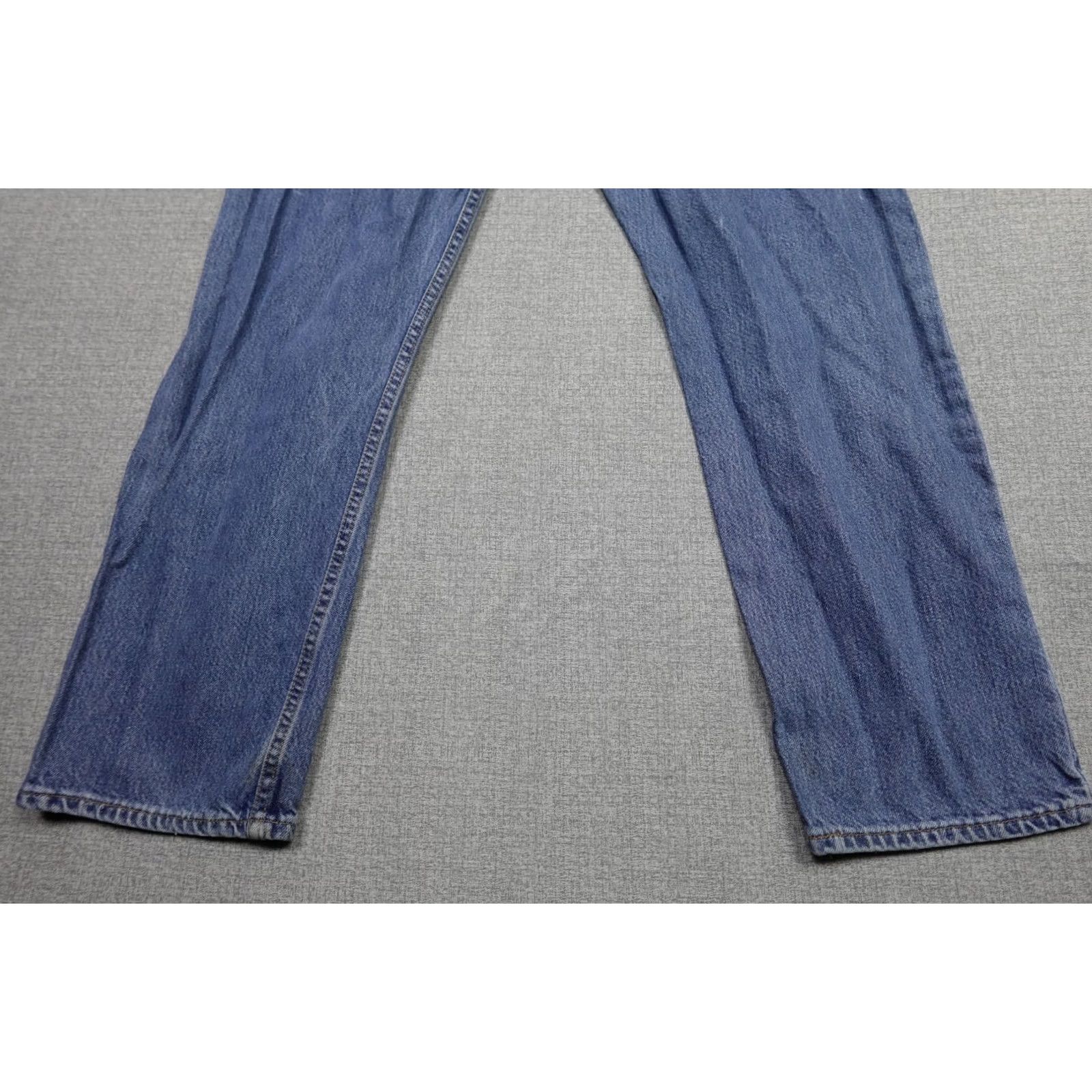 Levi's Vintage Levi's 505 Jeans Mens 38x30 Blue Regular Fit Straight Levi's 505 Cowboy Rancher Jeans Mens Brown? Size US 38 / EU 54 - 7 Thumbnail