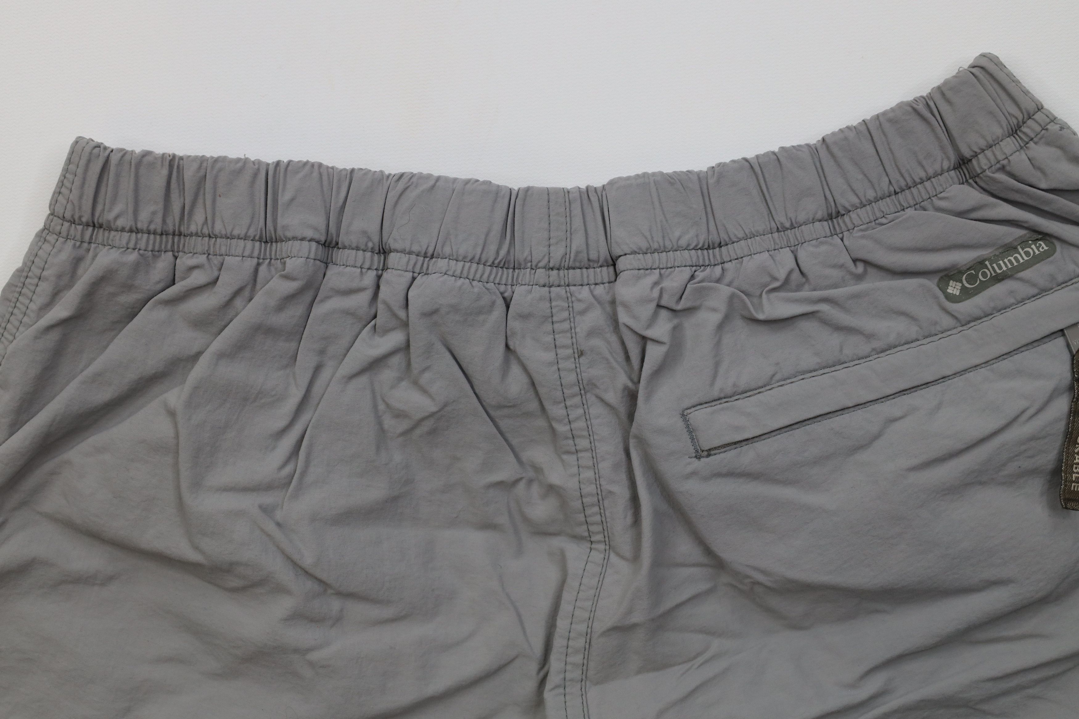 Columbia Vintage Columbia Lined Belted Above Knee Cargo Shorts Gray Size US 34 / EU 50 - 9 Thumbnail