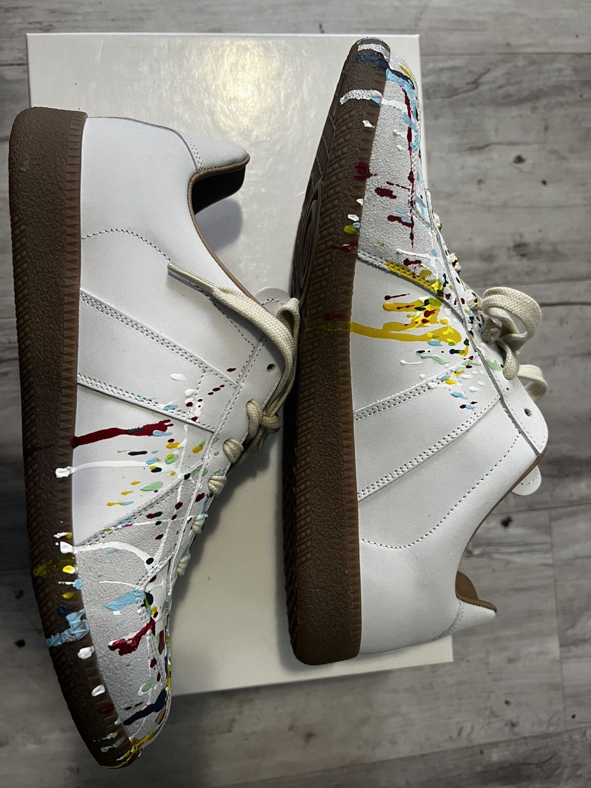 Maison Margiela maison margiela sneaker print Size US 7.5 / EU 40-41 - 2 Thumbnail