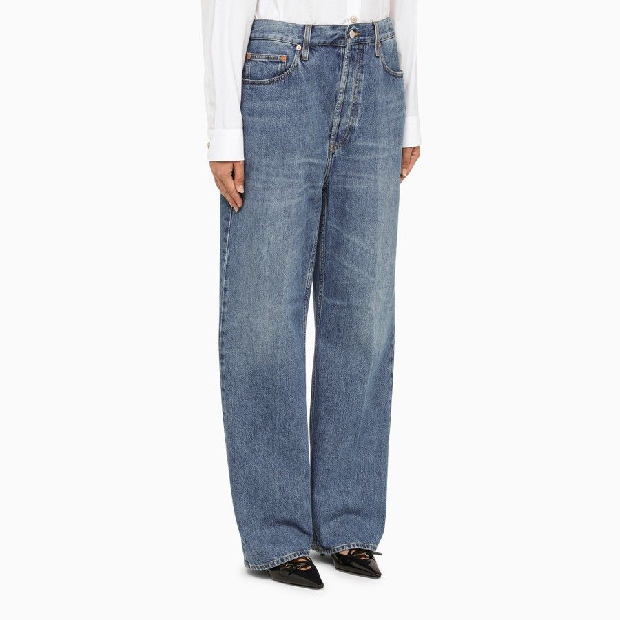 Gucci o1d2blof0824 Regular Denim Jeans in Blue Size 27" / US 4 / IT 40 - 3 Thumbnail