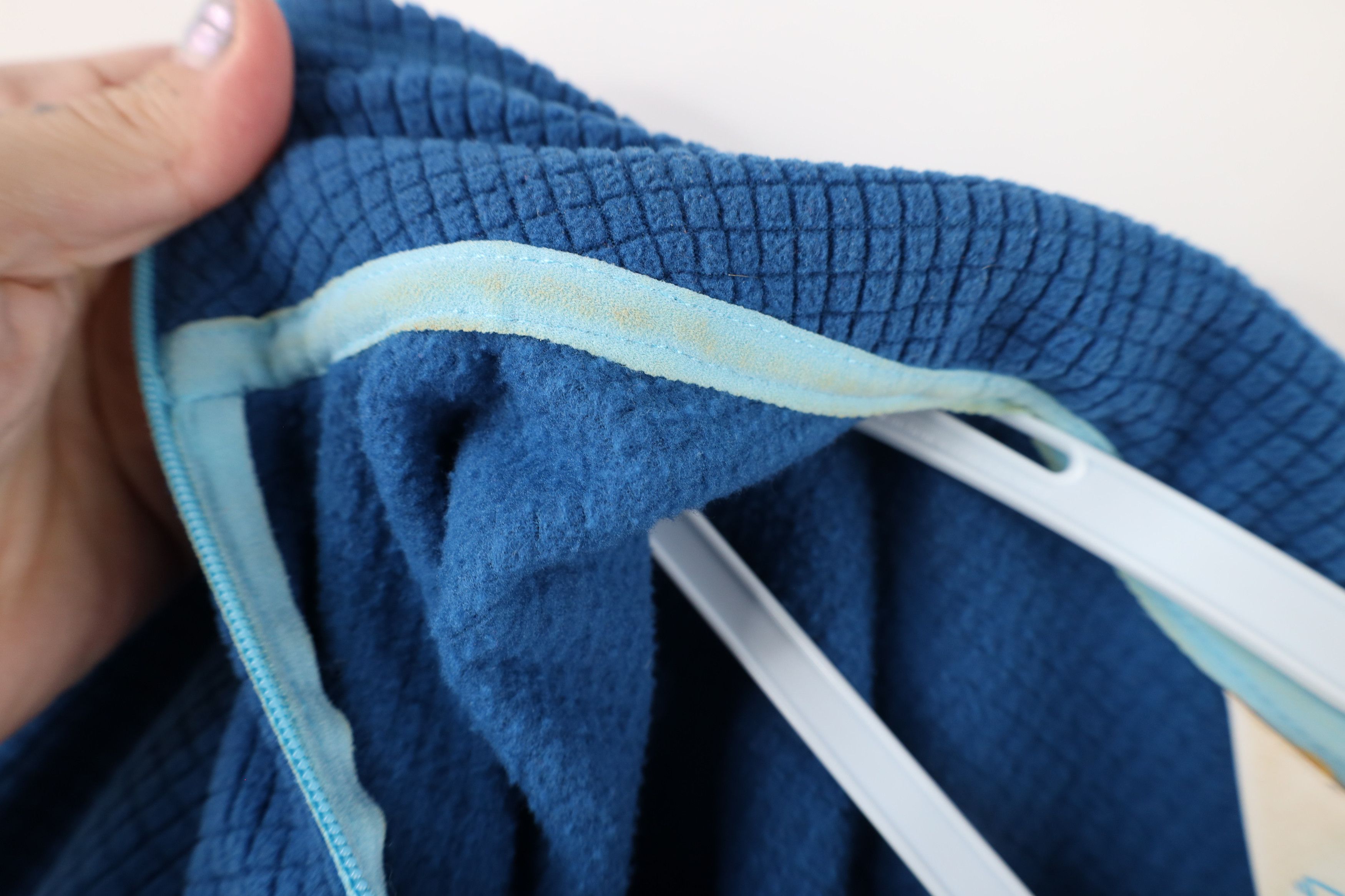 Orvis × Vintage Orvis Trout Bum Half Zip Pullover Sweater Blue Polyester Size M / US 6-8 / IT 42-44 - 5 Thumbnail