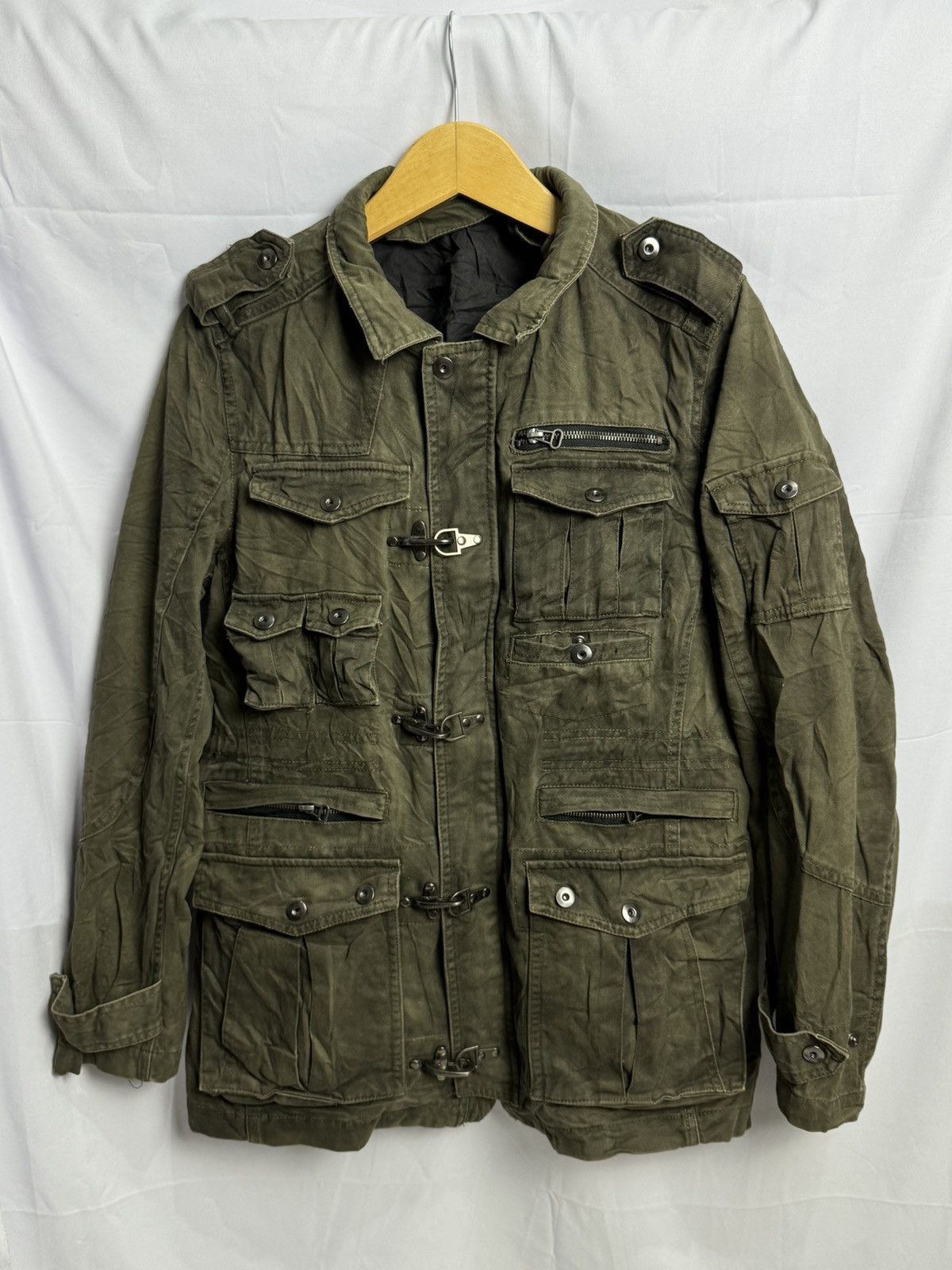 Bondage Jacket Semanticdesign Multi Pocket