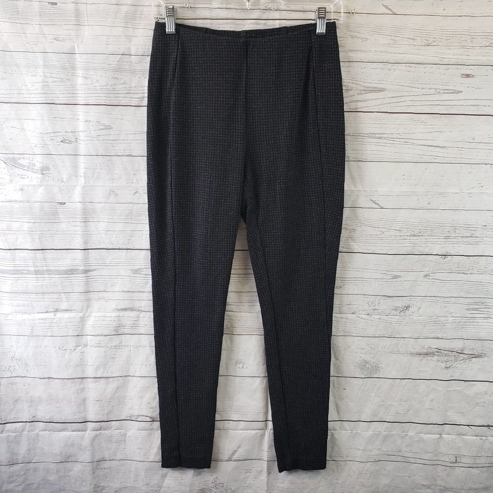 J. Jill J Jill Ponte Leggings Size Small Black Mid Rise Womens Leggings Size 28" / US 6 / IT 42 - 2 Thumbnail