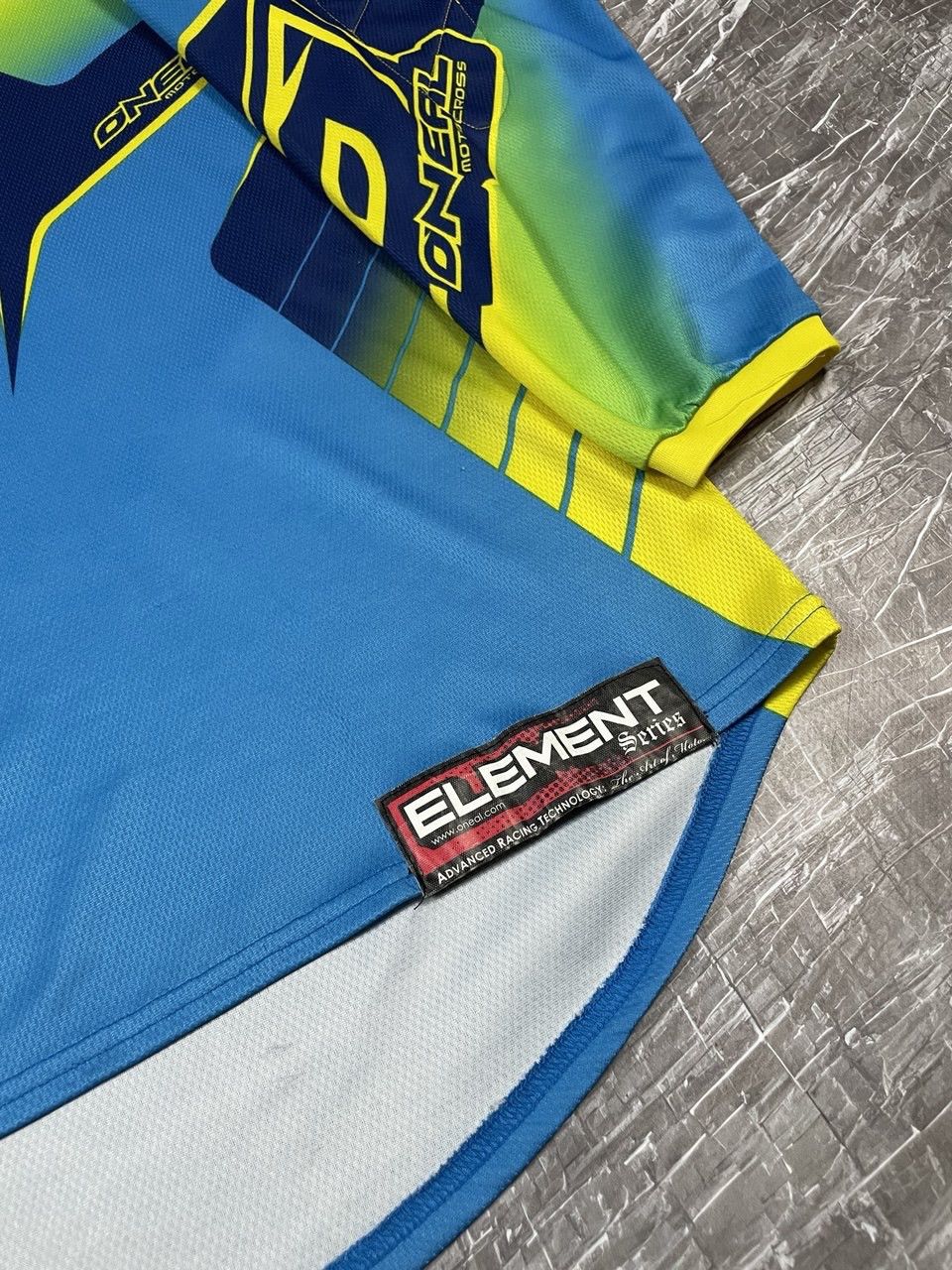 Vintage O'Neal motocross racing element jersey long sleeve Size US XL / EU 56 / 4 - 7 Thumbnail