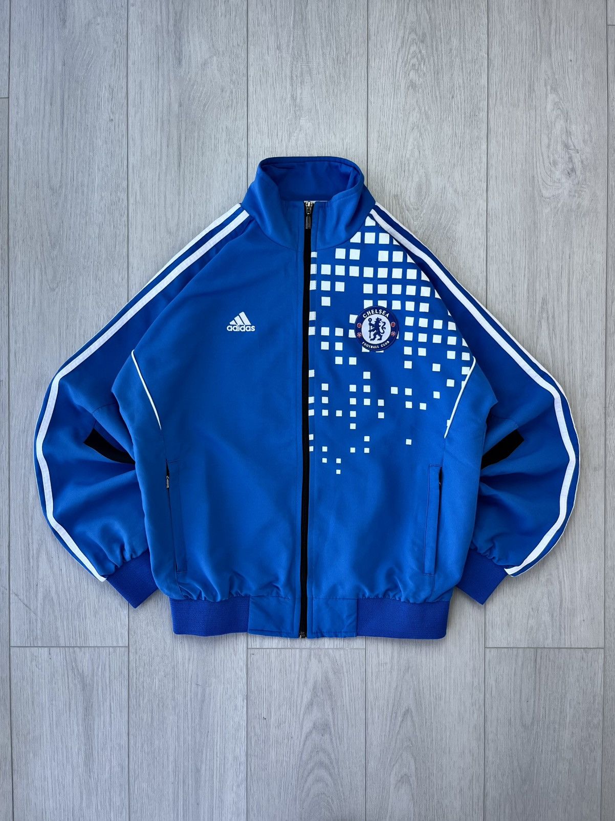 Chelsea Soccer Vintage Chelsea Soccer Track Jacket Blokecore Y2K Football Size US M / EU 48-50 / 2 - 1 Thumbnail