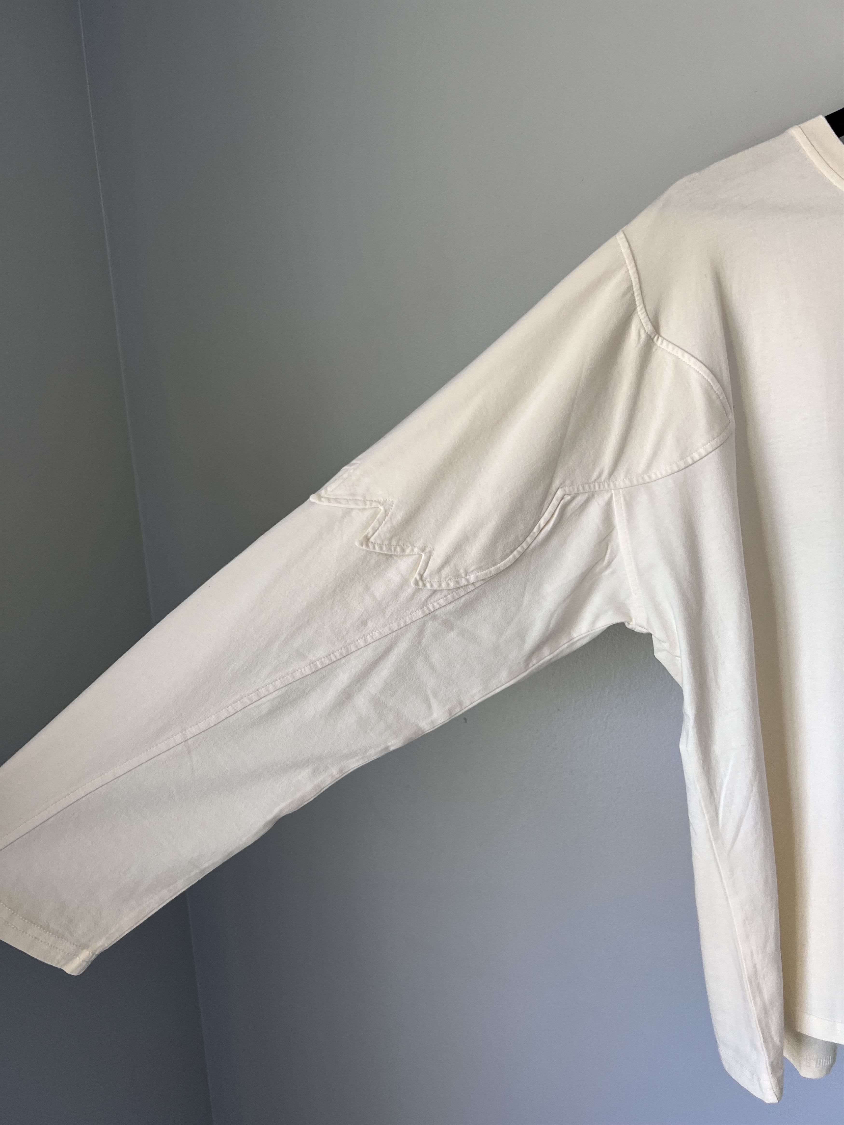 Fox Racing × Kiko Kostadinov Kiko Kostadinov Fox Racing Long Sleeve Tee in White Size US L / EU 52-54 / 3 - 5 Thumbnail