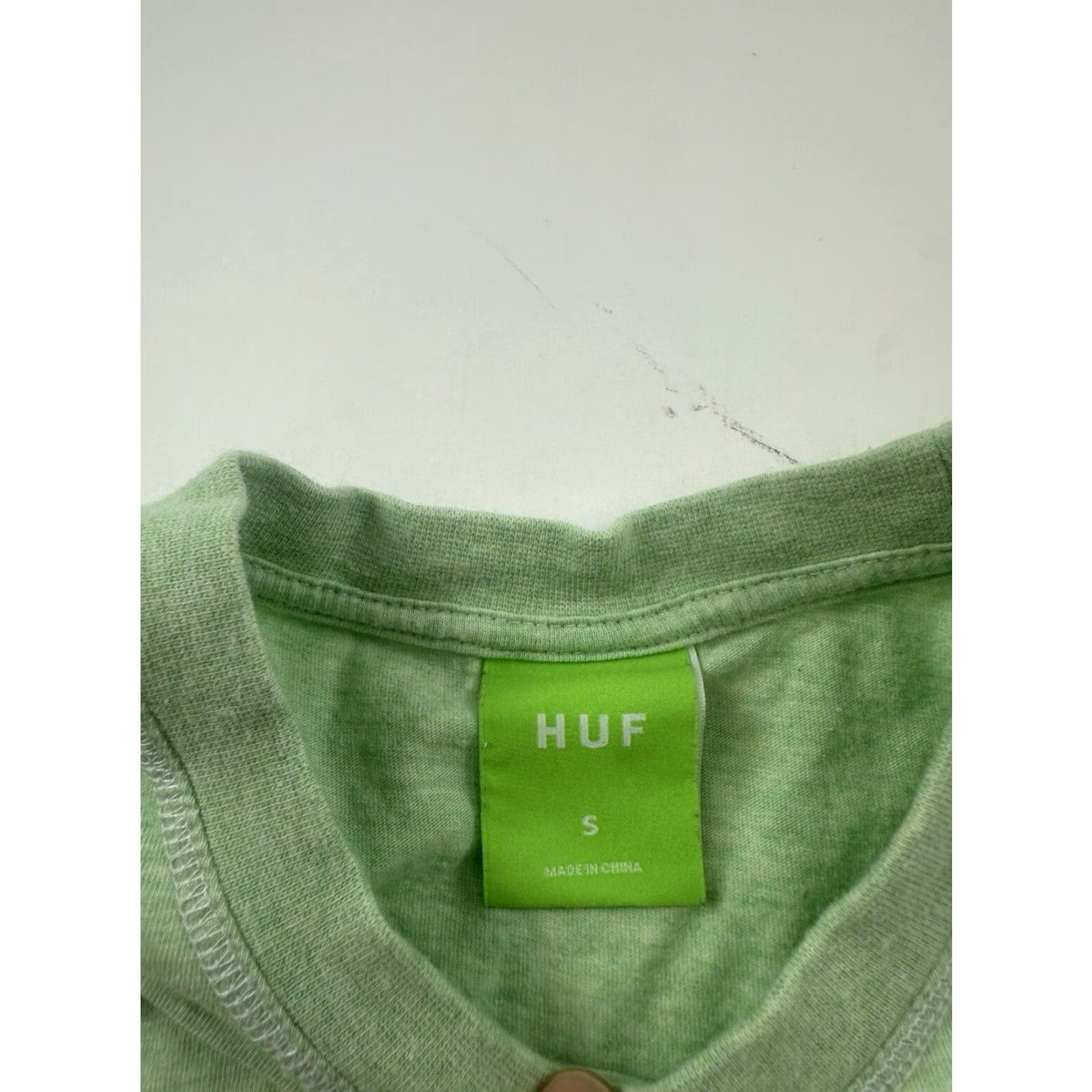 Huf Huf Shirt Mens Small Green Crew Neck Short Sleeve Skateboarding Streetwear Size US S / EU 44-46 / 1 - 3 Thumbnail