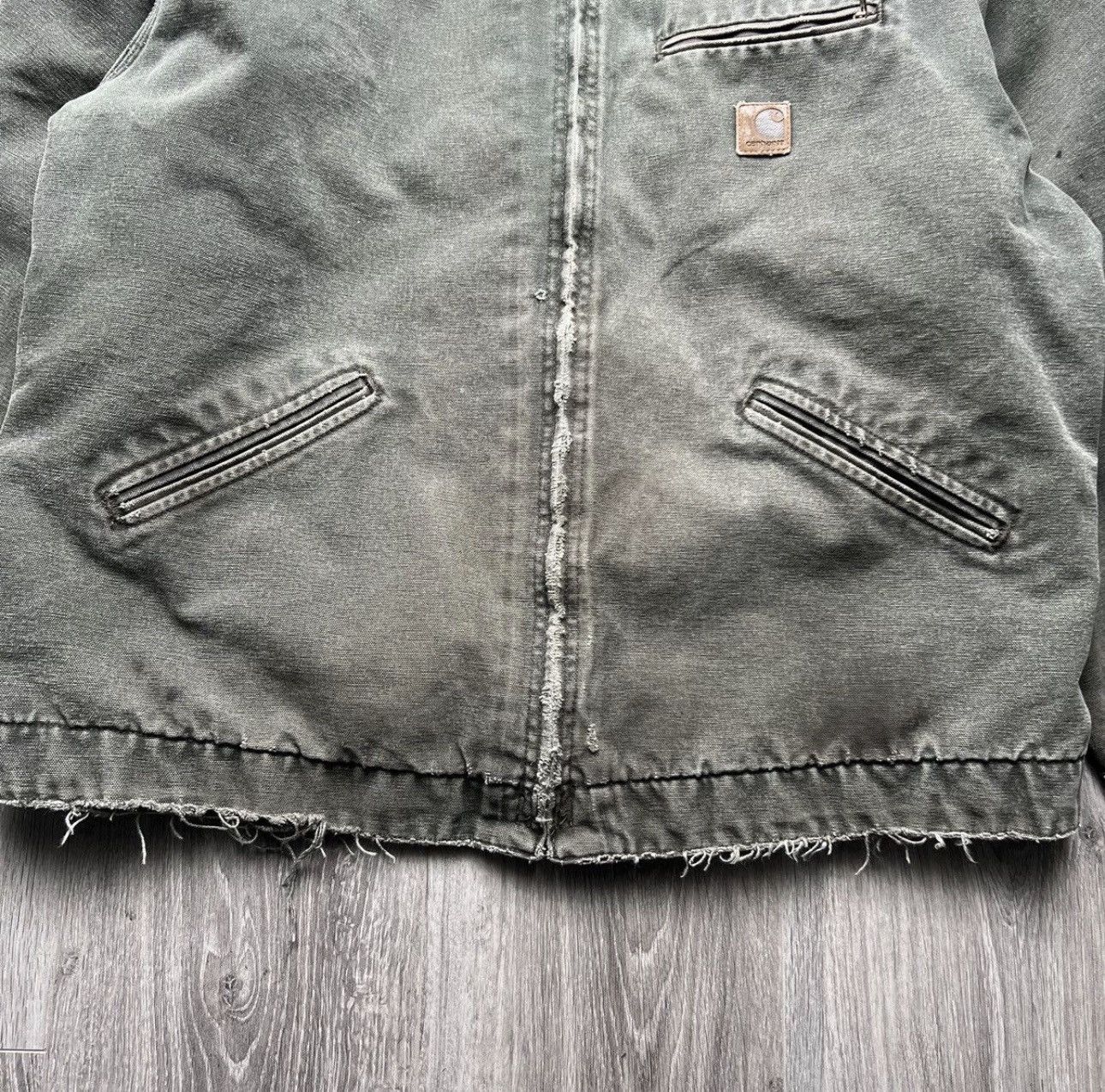 Carhartt Vintage Carhartt Detroit Jacket workwear moss Size US XL / EU 56 / 4 - 6 Thumbnail