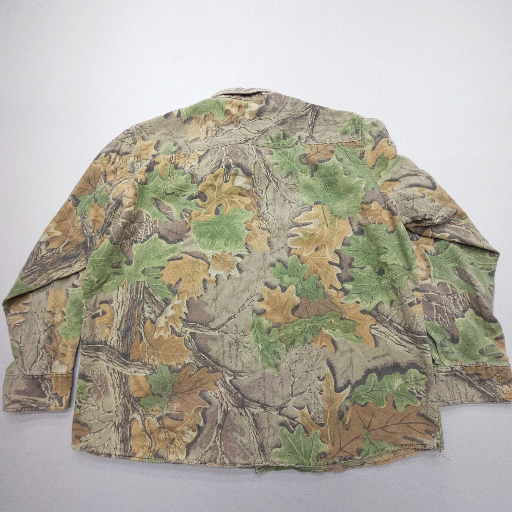 Vintage VINTAGE Spartan Advantage Camo Shirt Mens XL Long Sleeve Button-Up Twill USA Made Collar Pocket Outdoor All Seasons Size US XL / EU 56 / 4 - 2 Thumbnail