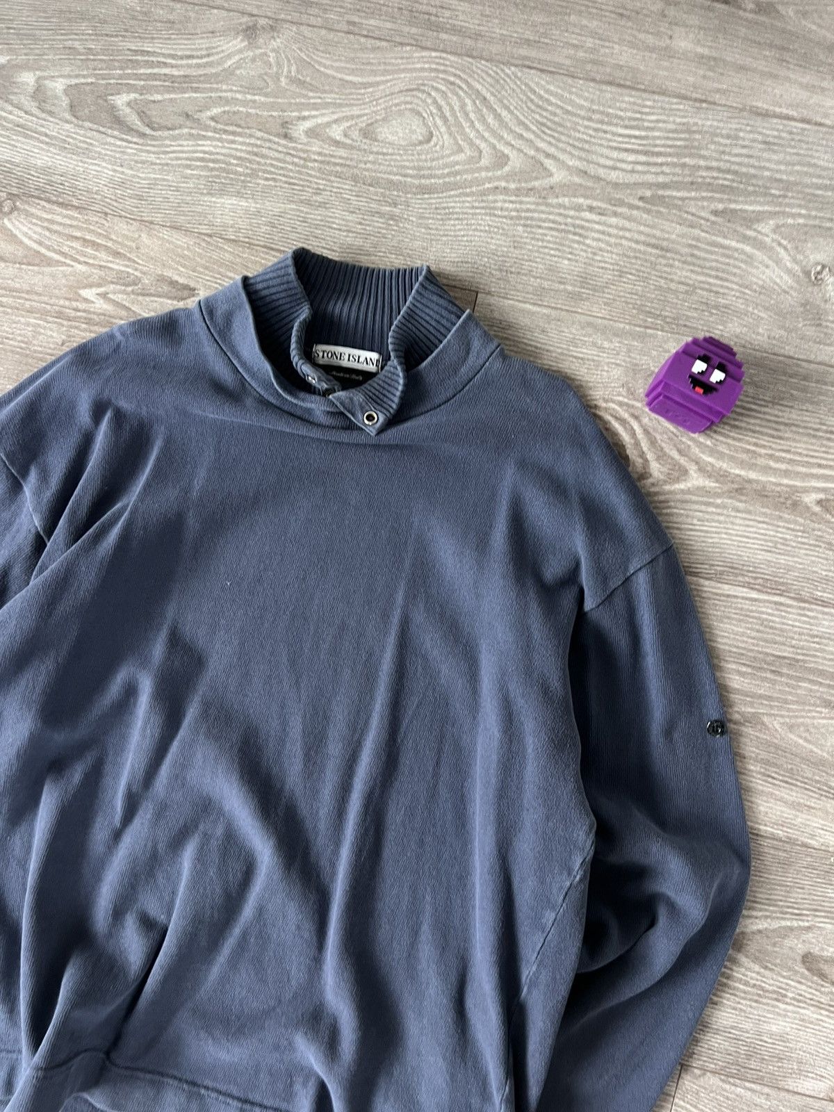 Stone Island Bery Rare Vintage Stone Island Men’s 90s High Neck Sweater Size US XL / EU 56 / 4 - 8 Thumbnail