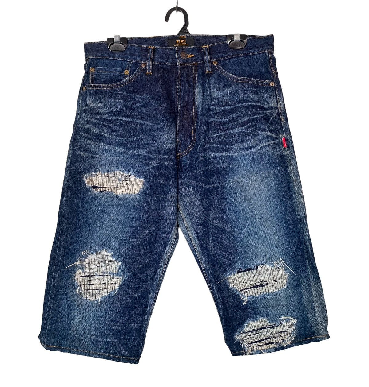 Image of Wtaps Redline Short Pant W33 in Blue, Men's