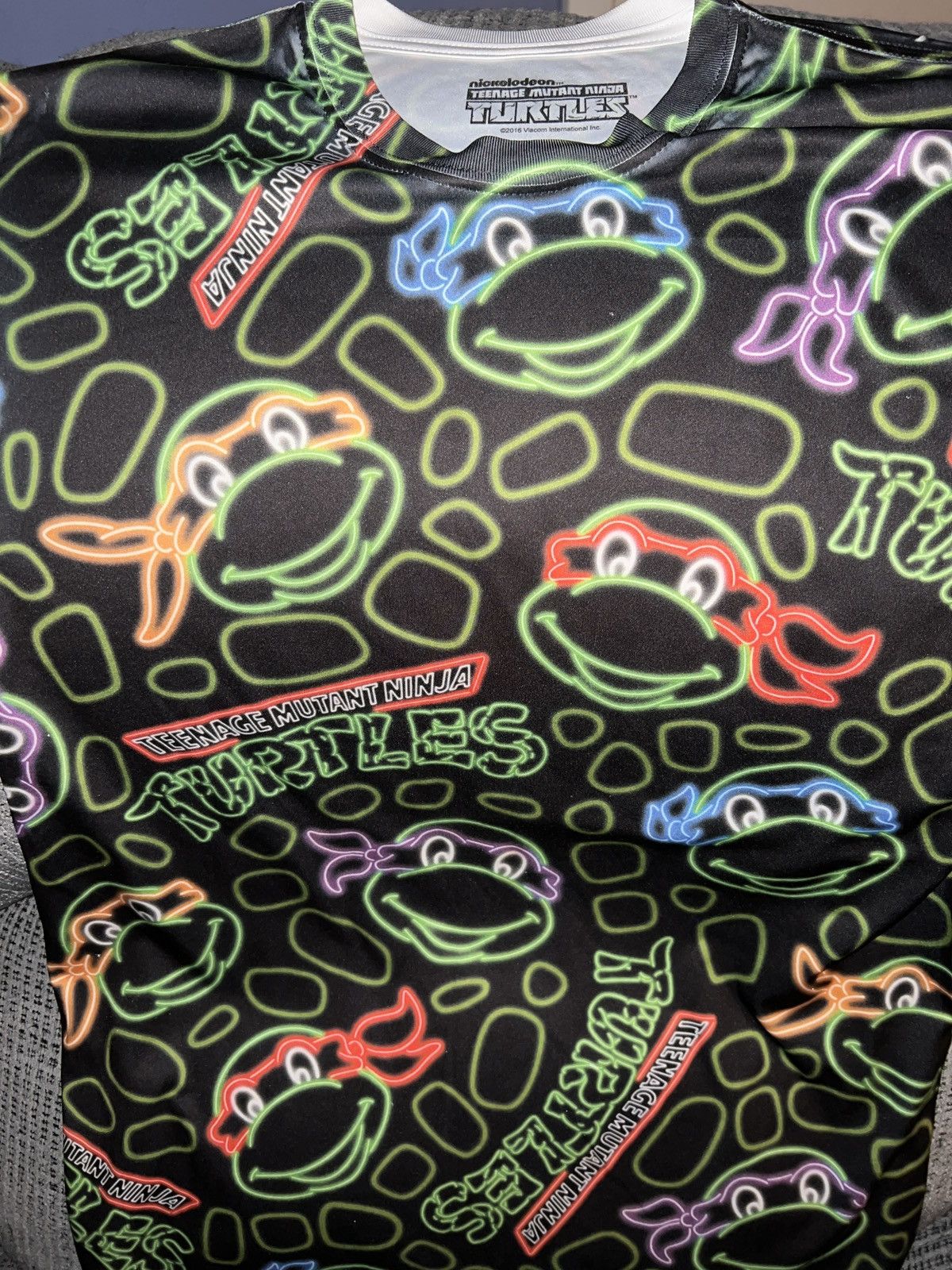 Nickelodeon Nickelodeon Teenage Mutant Ninja Turtles All-Over Tee Size US M / EU 48-50 / 2 - 2 Thumbnail