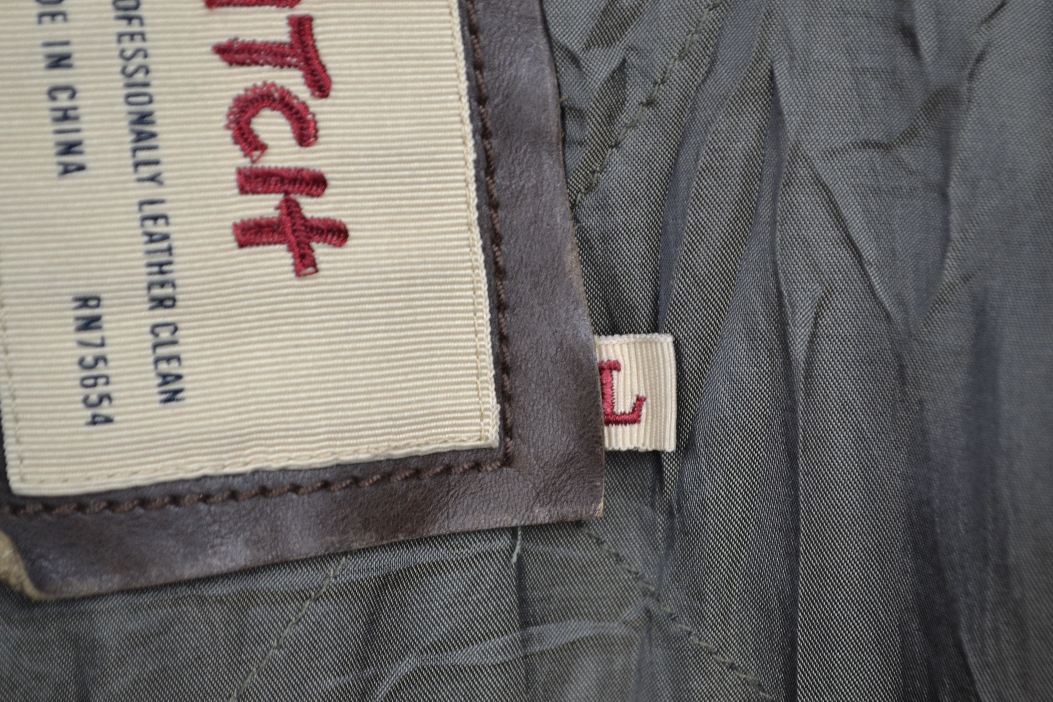 Other Ezra Fitch Cafe Racer Leather Motorcycle Jacket Size L Size US L / EU 52-54 / 3 - 11 Thumbnail