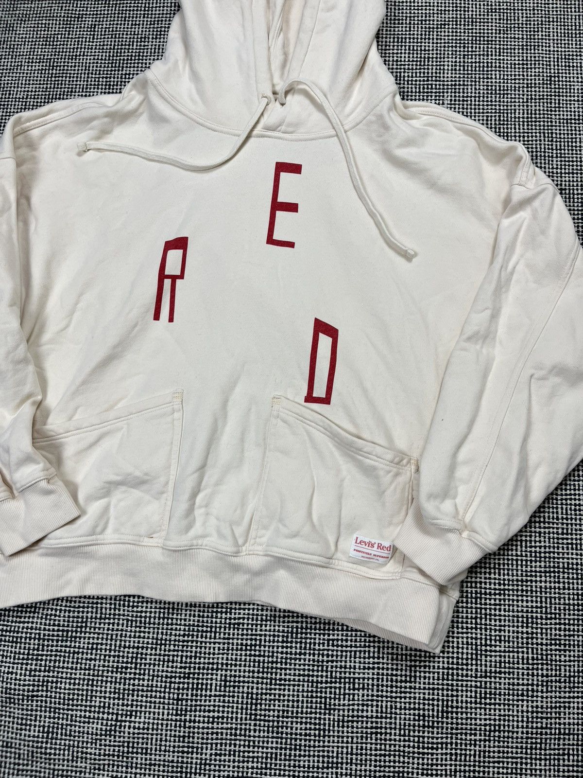 Japanese Brand × Levi's rare Levi’s RED Japanese cargo cropped boxy hoodie Size US L / EU 52-54 / 3 - 2 Thumbnail