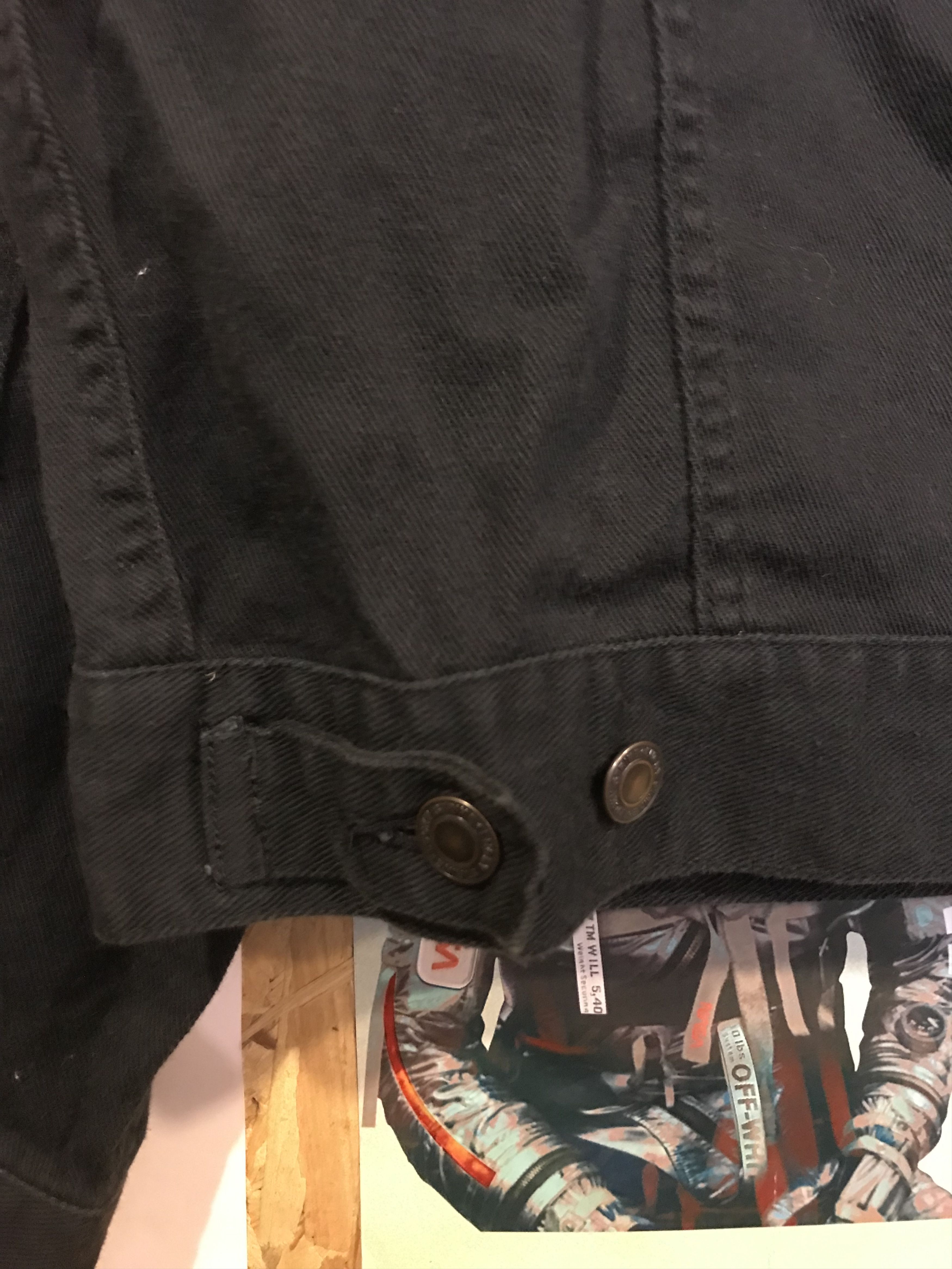 Japanese Brand Lucky Strike Racing Style Black Denim Jacket Japanese Brand Size US L / EU 52-54 / 3 - 8 Thumbnail