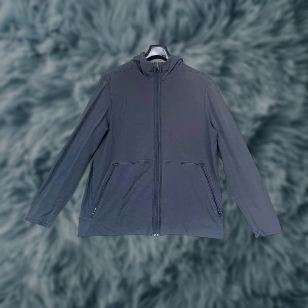 Lululemon Lululemon Shift Jacket Full Zip Performance Sweater Sweatshirt Men's L Size Gray Size US L / EU 52-54 / 3 - 1 Thumbnail