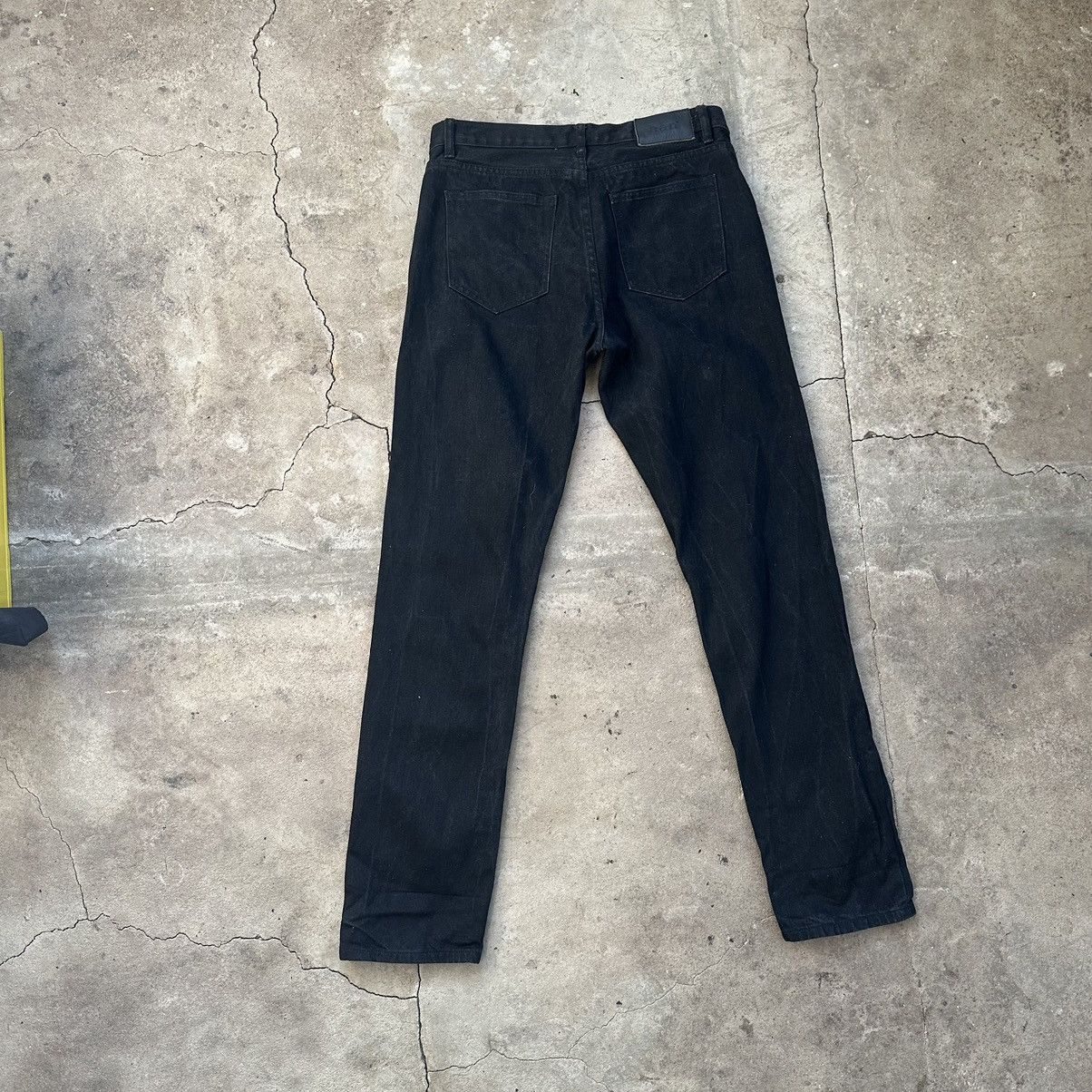 Han Kjobenhavn HAN Kjobenhavn Selvedge regular fit Japan Black Denim Size US 31 - 9 Thumbnail