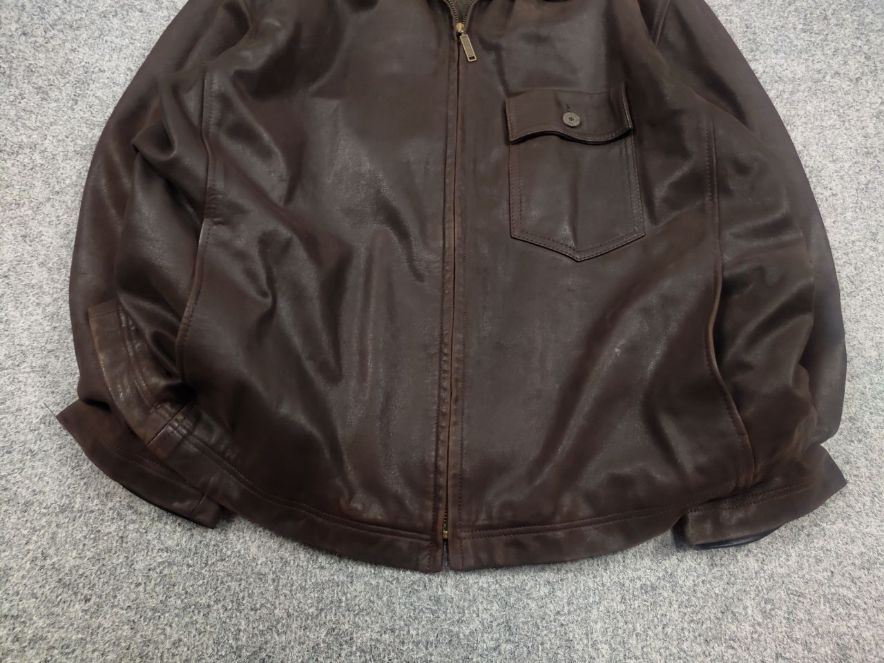 Timberland Vintage Weathergear Type I pocket Leather Jacket