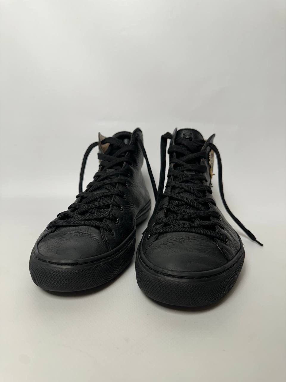 Gucci Gucci Tiger Head Leather High-Top Shoes Size US 8.5 / EU 41-42 - 6 Thumbnail