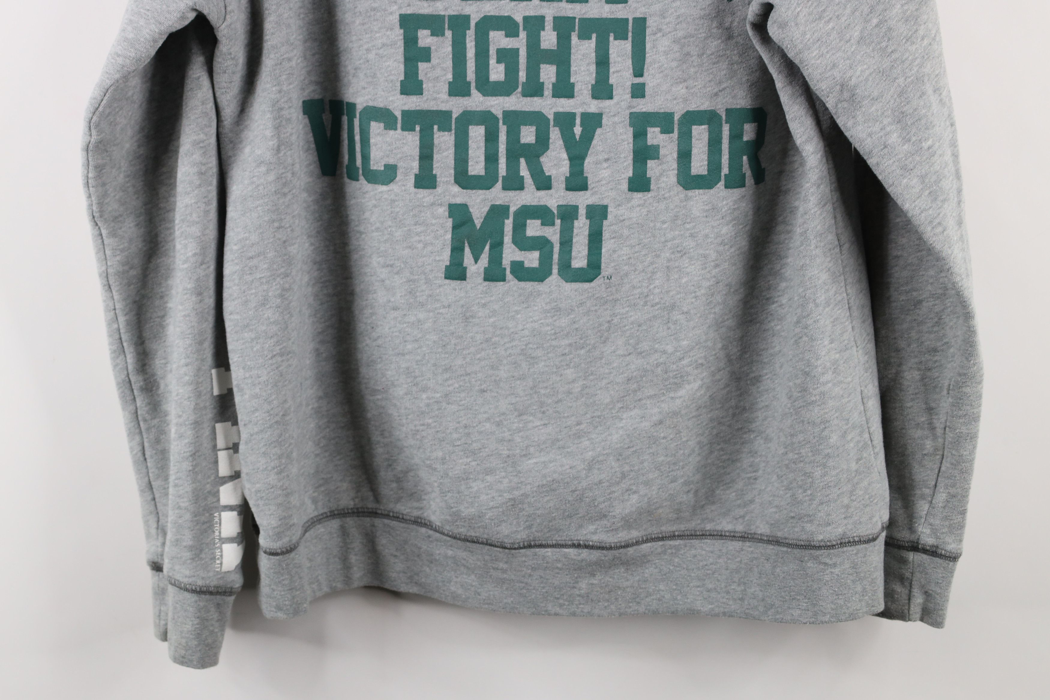 Pink × Vintage Pink Victorias Secret Michigan State University Hoodie Size L / US 10 / IT 46 - 13 Thumbnail