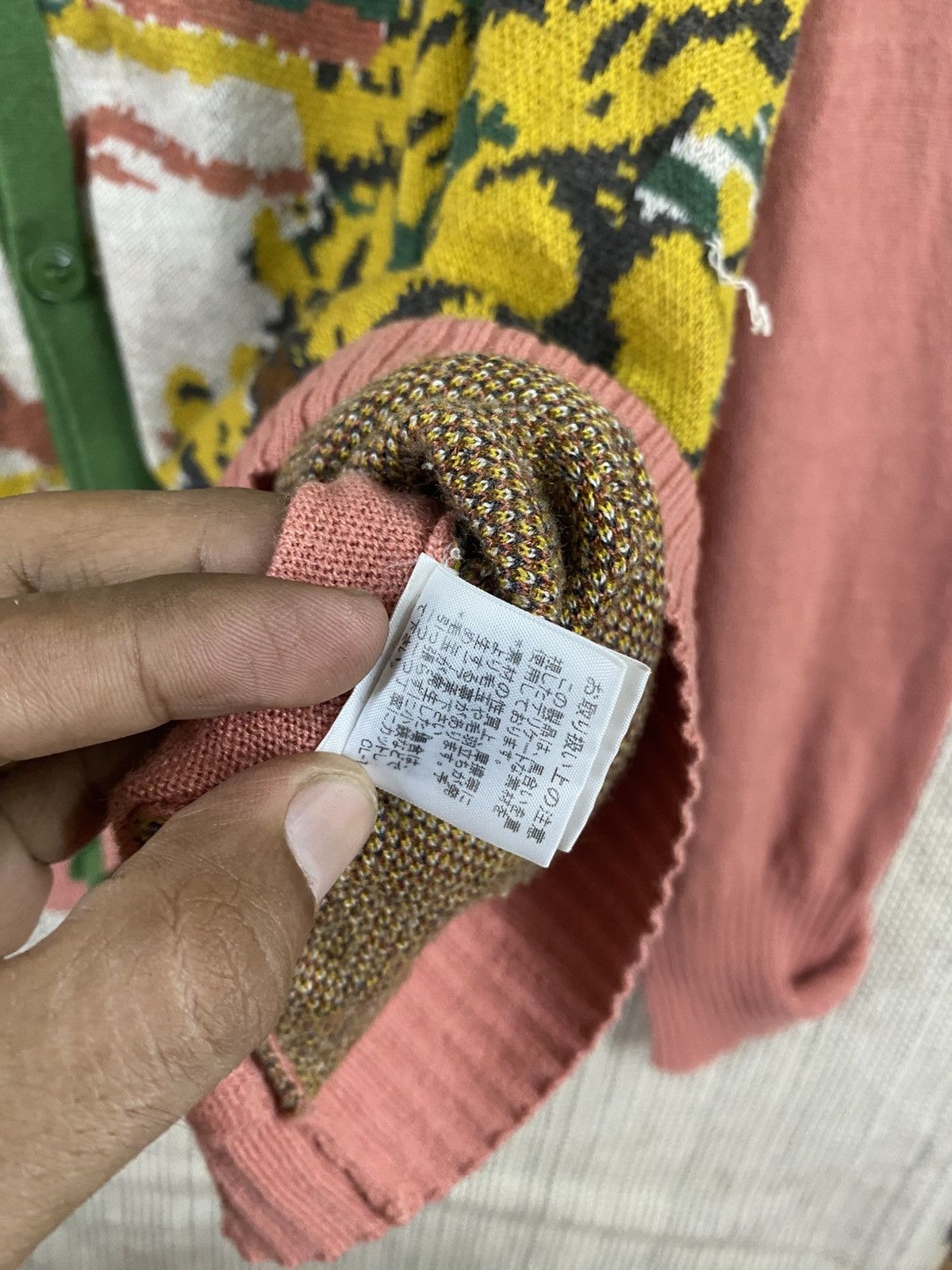 Ne-Net Ne-net by Issey Miyake Knit Cardigan -Japanese Designer Wear Size XXL / US 16-18 / IT 52-54 - 9 Thumbnail