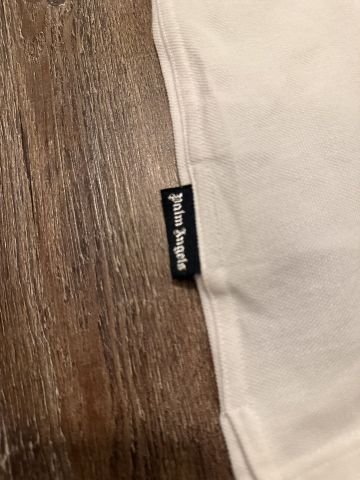 Palm Angels Palm Angels Polo White/Black Shirt Size US L / EU 52-54 / 3 - 3 Thumbnail