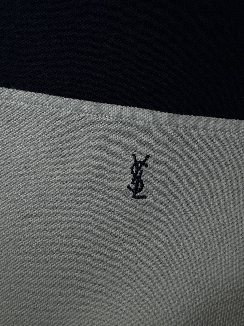 Yves Saint Laurent Yves Saint Laurent Vintage Polo T-shirt Luxury YSL logo Size US XL / EU 56 / 4 - 3 Thumbnail