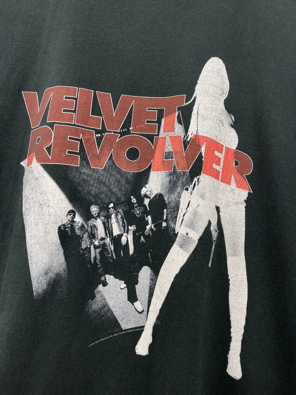 Band Tees Velvet Revolver 2004 T Shirt Tee Guns n Roses Y2K Size US M / EU 48-50 / 2 - 2 Thumbnail