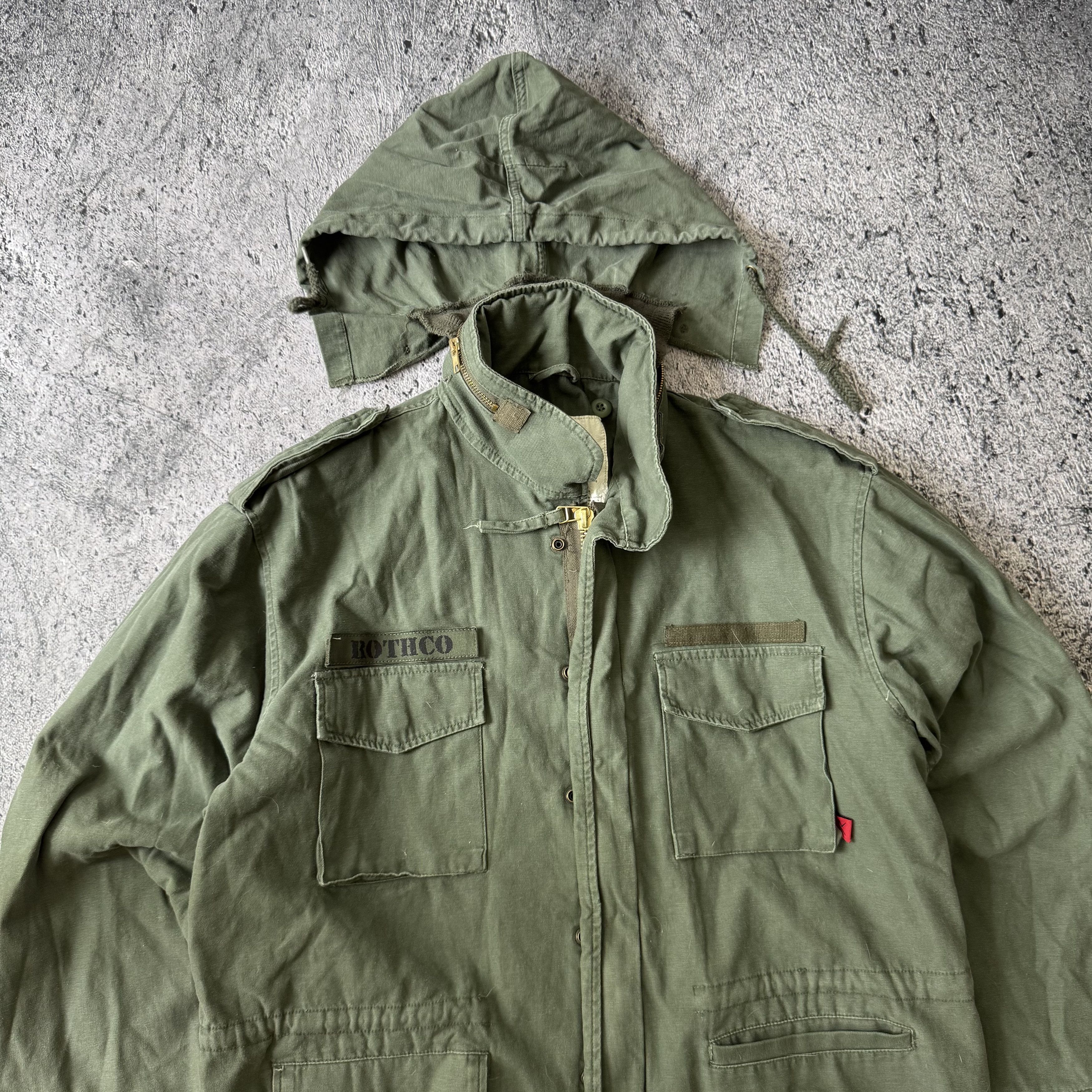 Rothco Vintage Rothco M65 Army Millitary Hunting Jacket Size US M / EU 48-50 / 2 - 3 Thumbnail