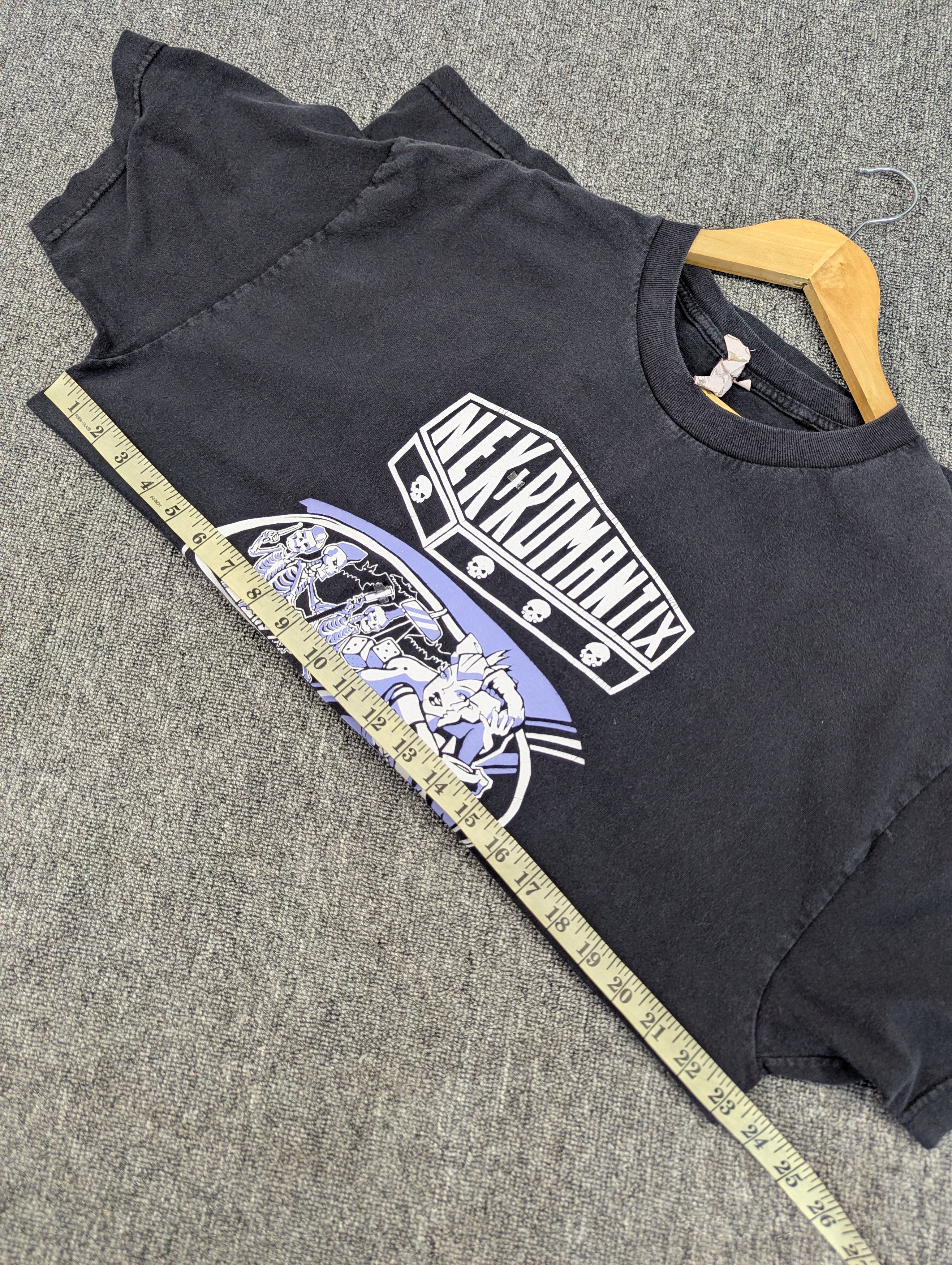 Band Tees Vintage Nek Romantix 'Horny In A Hearse' Punk Band Tees Size US XL / EU 56 / 4 - 10 Thumbnail
