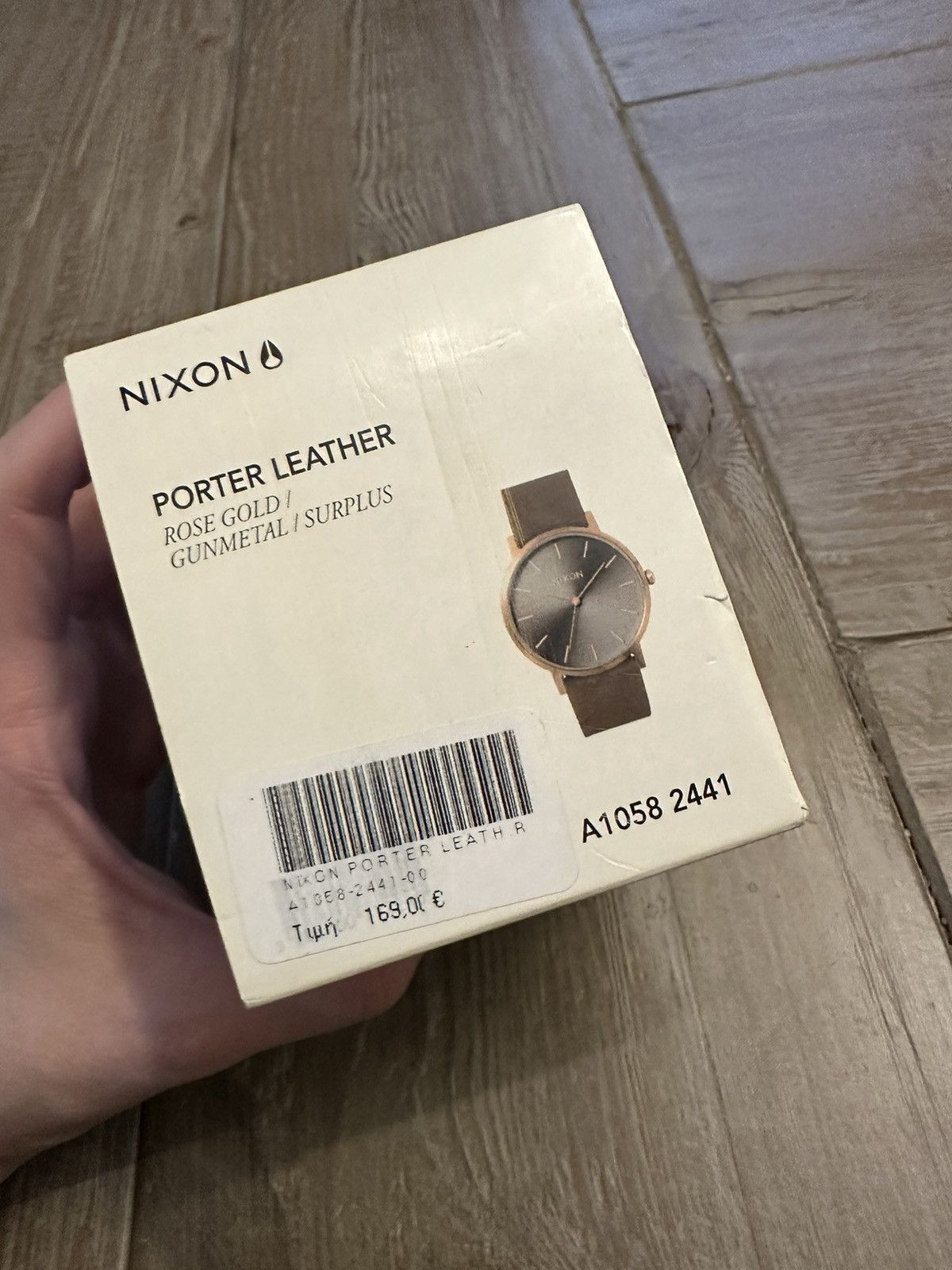 Nixon Nixon Porter Leather Rose Gold/ Gunmetal Watch - NWT Size ONE SIZE - 2 Thumbnail