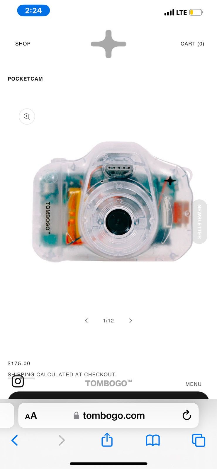 TOMBOGO Tombogo Pocketcam Size ONE SIZE - 3 Thumbnail