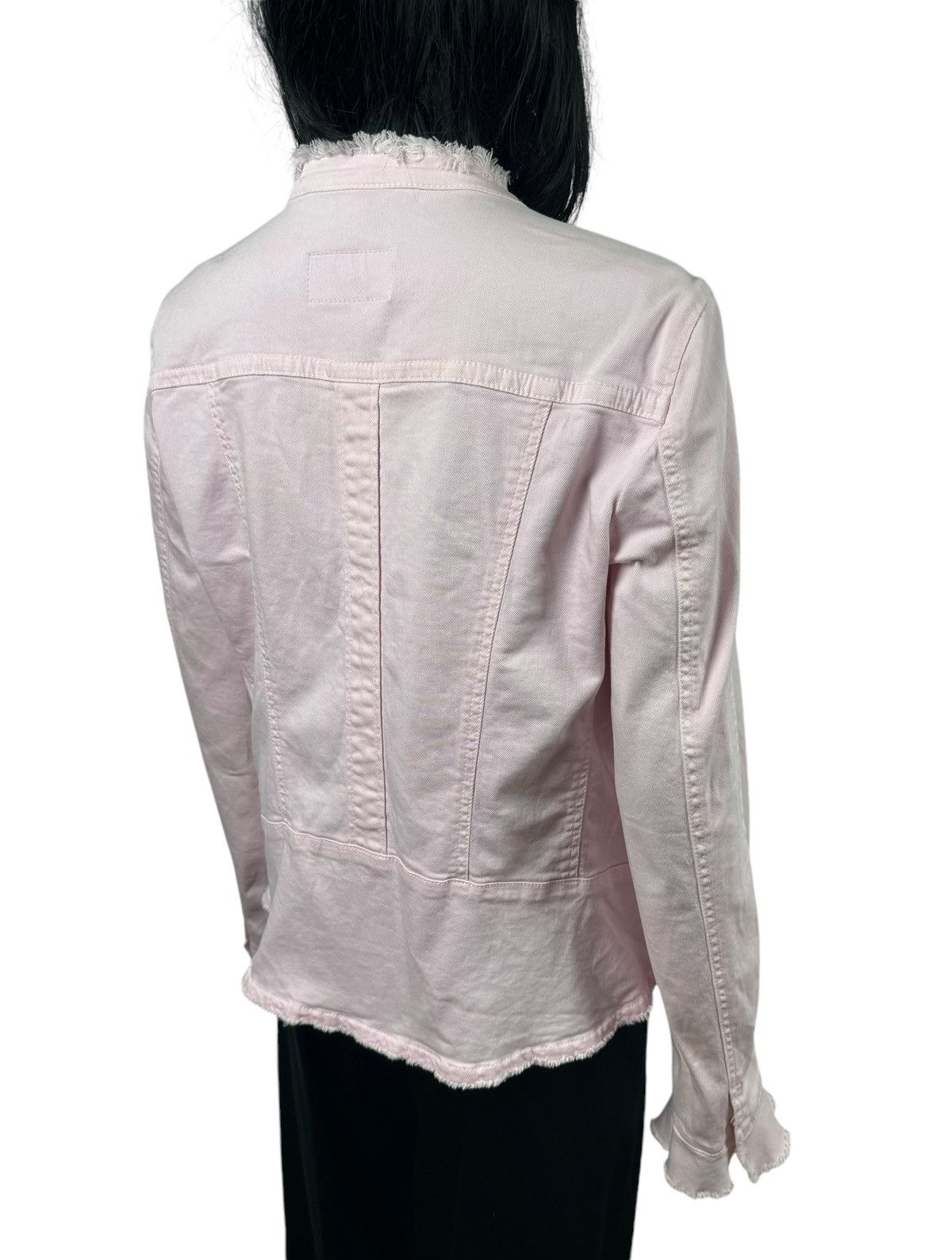 Other Marc Cain Pink Denim Jacket Zip size 5 Size L / US 10 / IT 46 - 6 Thumbnail