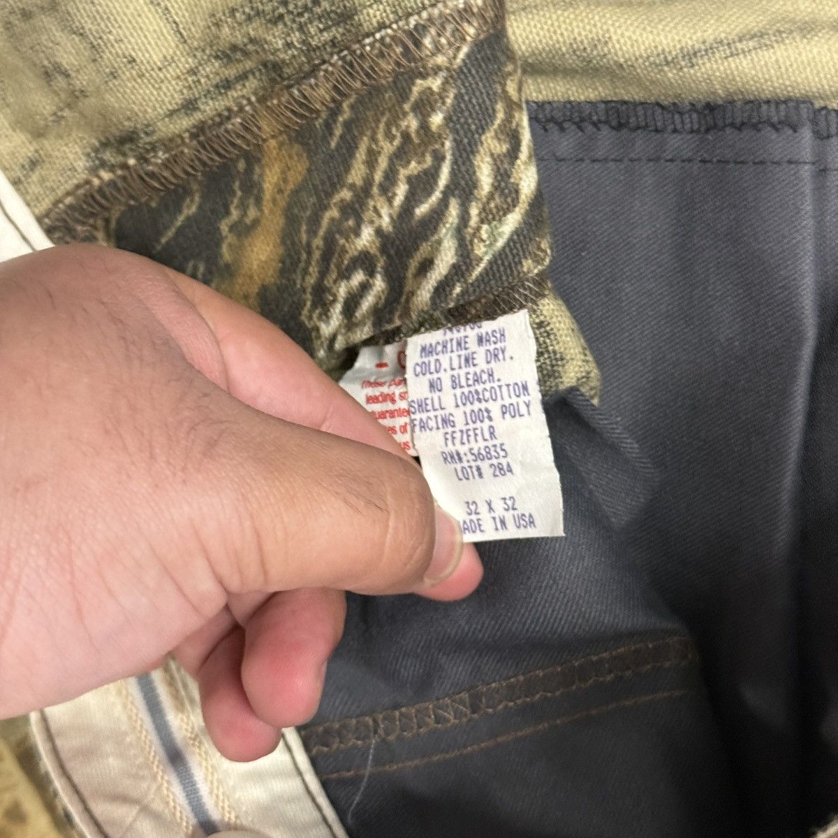 Cabelas Vintage Cabela's Real Tree Camo Hunting Pants Men's 32x32 Size US 32 / EU 48 - 5 Thumbnail