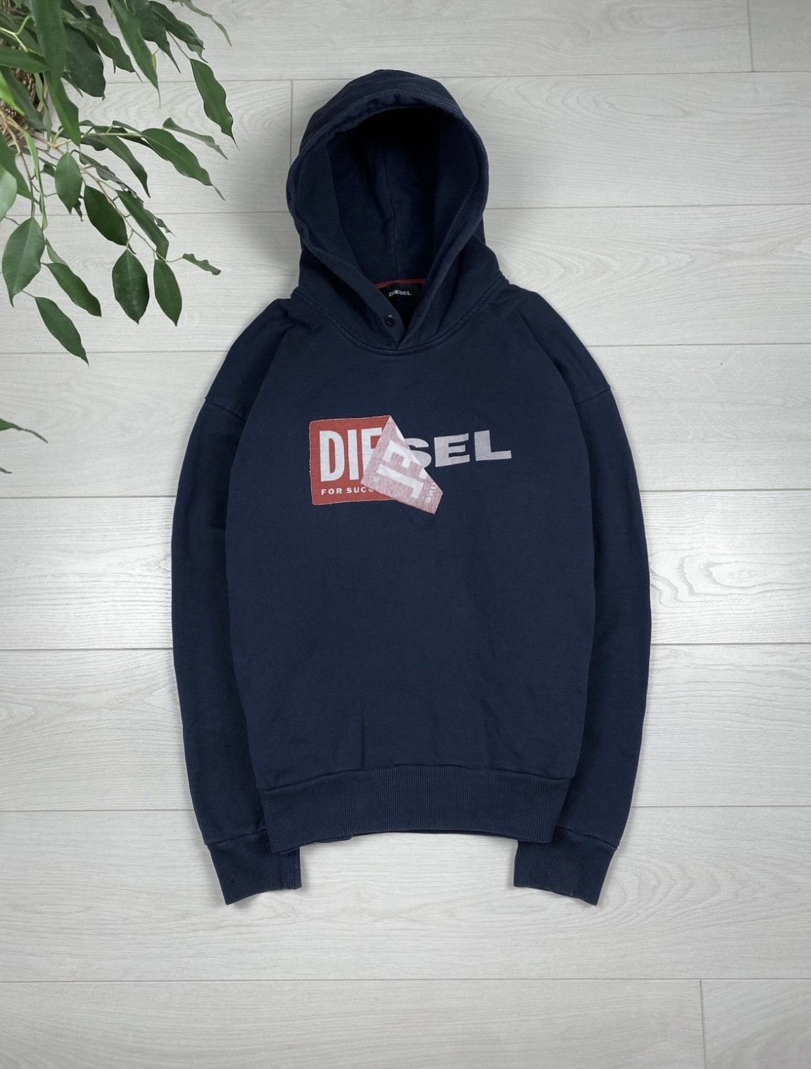 Diesel Men’s Diesel Hoodie - Navy XL Size US XL / EU 56 / 4 - 1 Thumbnail