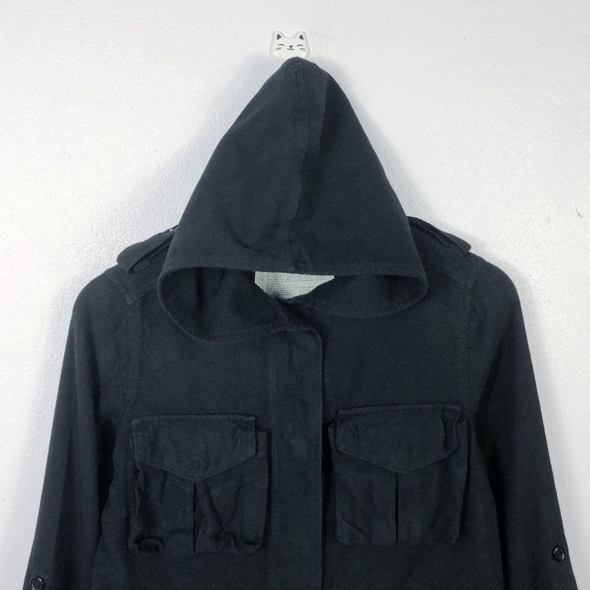 If Six Was Nine × Japanese Brand Rare G.O.A Military Multipockets Hoodie Size US XS / EU 42 / 0 - 2 Thumbnail