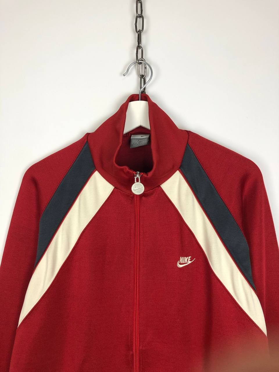 Nike Nike USA Vintage Track Top Zip Jacket Red size M Size US M / EU 48-50 / 2 - 2 Thumbnail