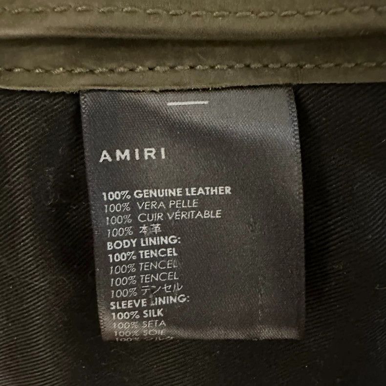 Amiri Amiri The first leather jacket 2501-Nextarrow Size US M / EU 48-50 / 2 - 6 Thumbnail