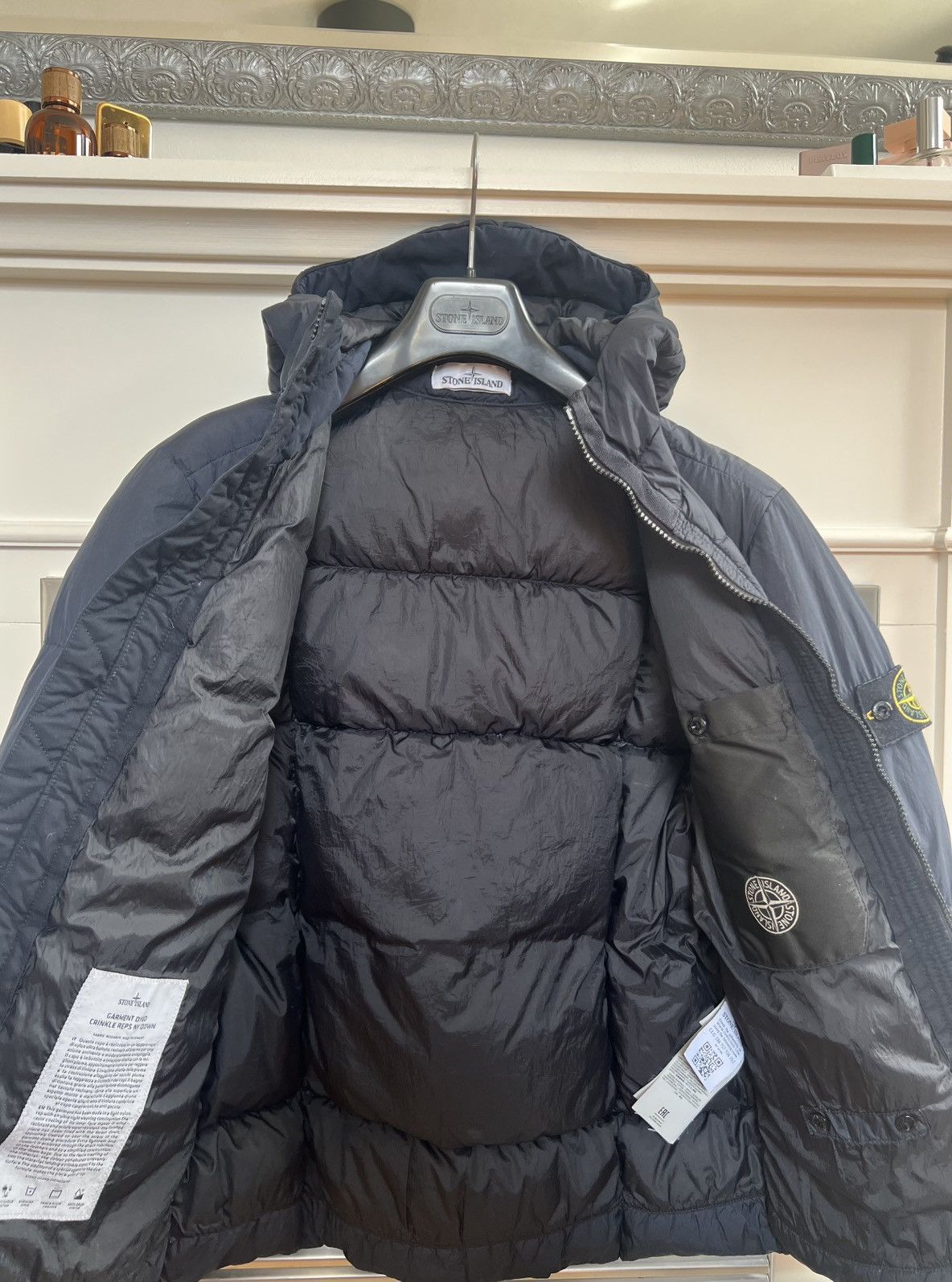 Stone Island Stone Island | Garment Dyed Reps NYDown | Dark Navy | Size S Size US S / EU 44-46 / 1 - 6 Thumbnail